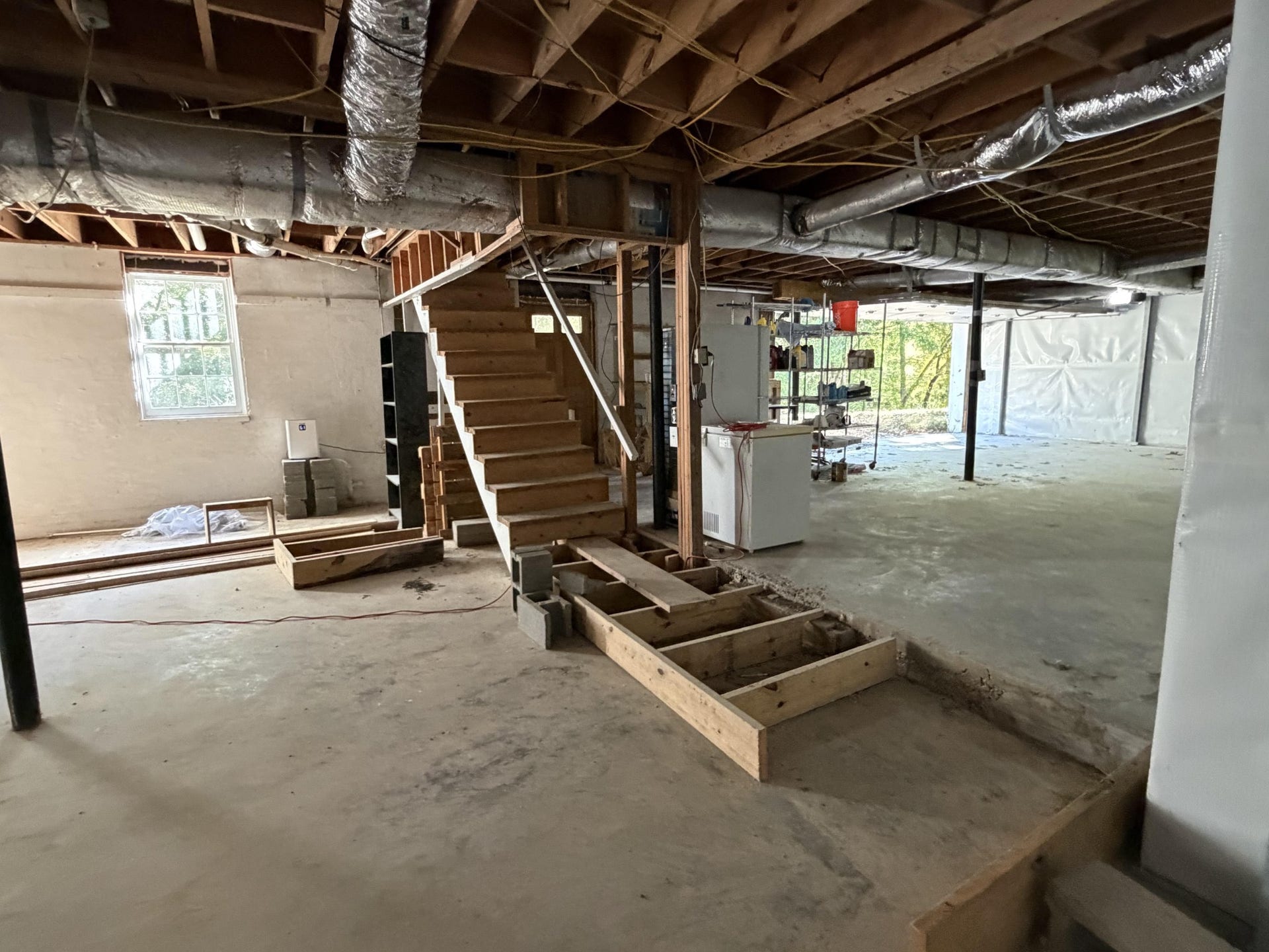 Unfinished Space Ready for Renovations