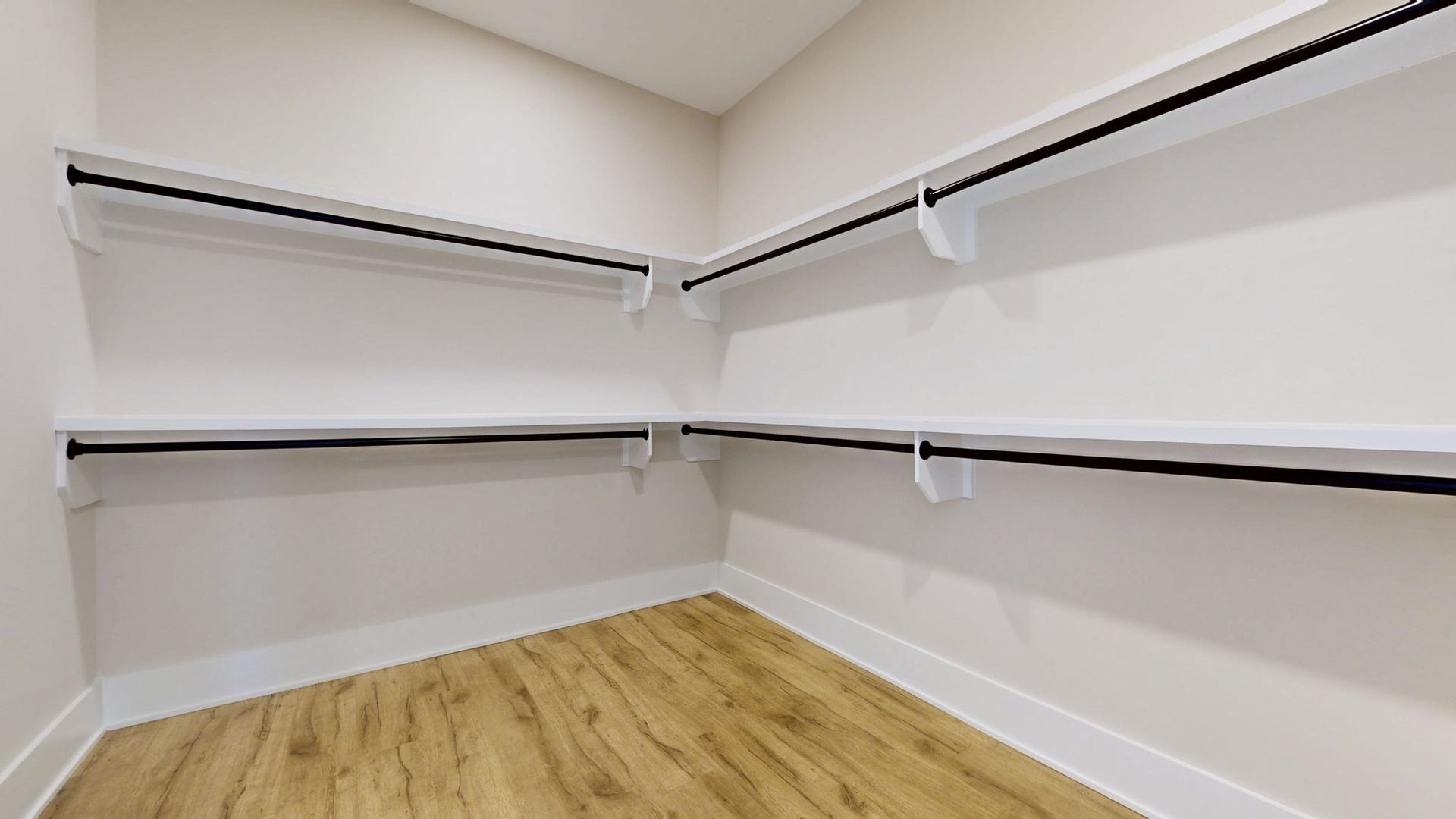 579 Lower Halls Mill Rd, Shelbyville, TN 37160 Large walk-in closet with custom shelving in the primary ensuite.