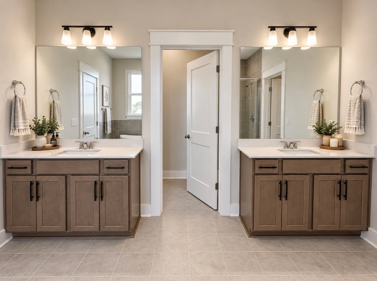 2905 Biloxi Ct, Murfreesboro, TN 37129 Double Vanities in your Primary Bathroom. Virtually staged