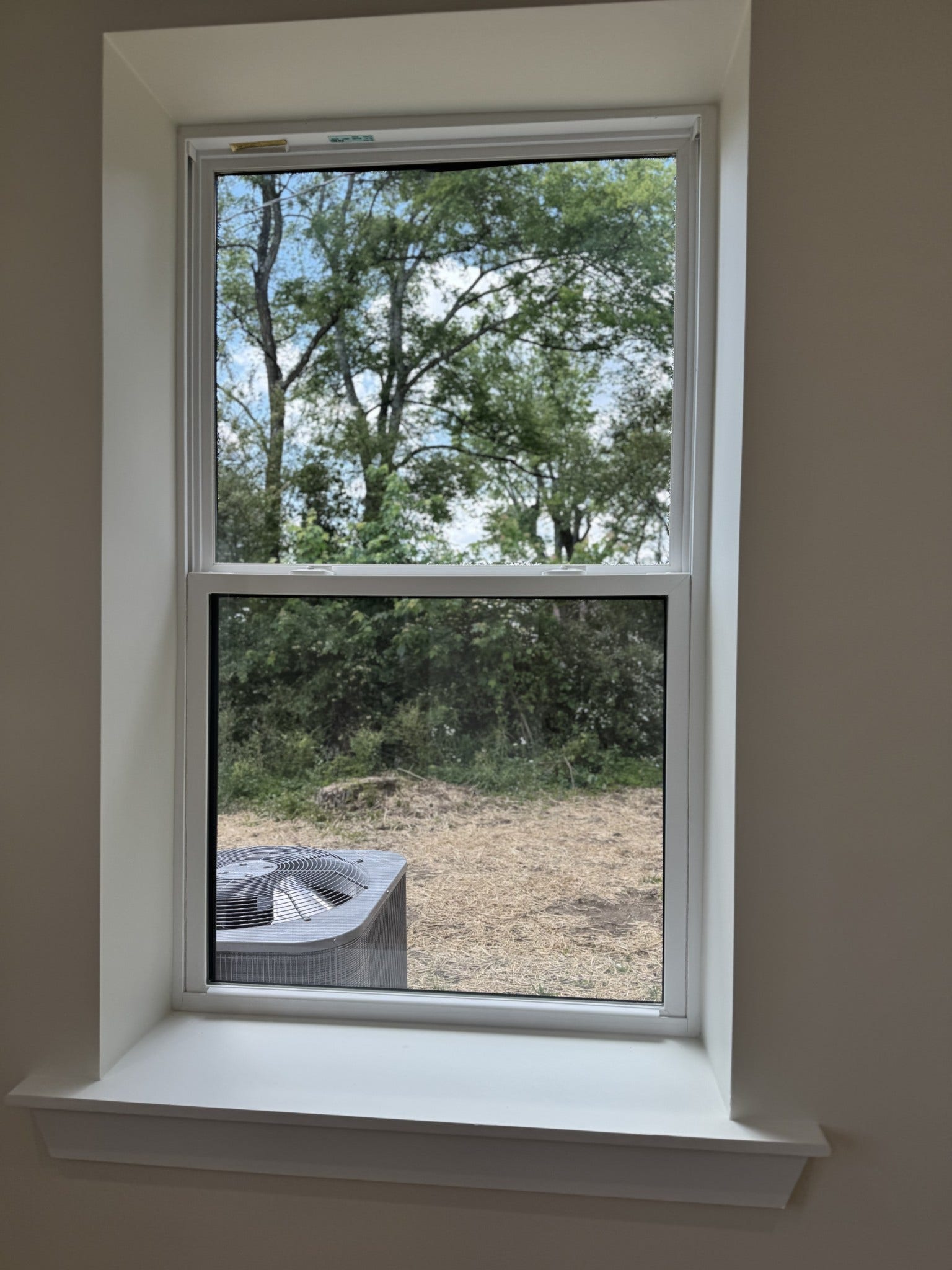 3313 McMinnville Hwy, Manchester, TN 37355 View out of side Owner's suite window. See the Brand new HVAC outside there.