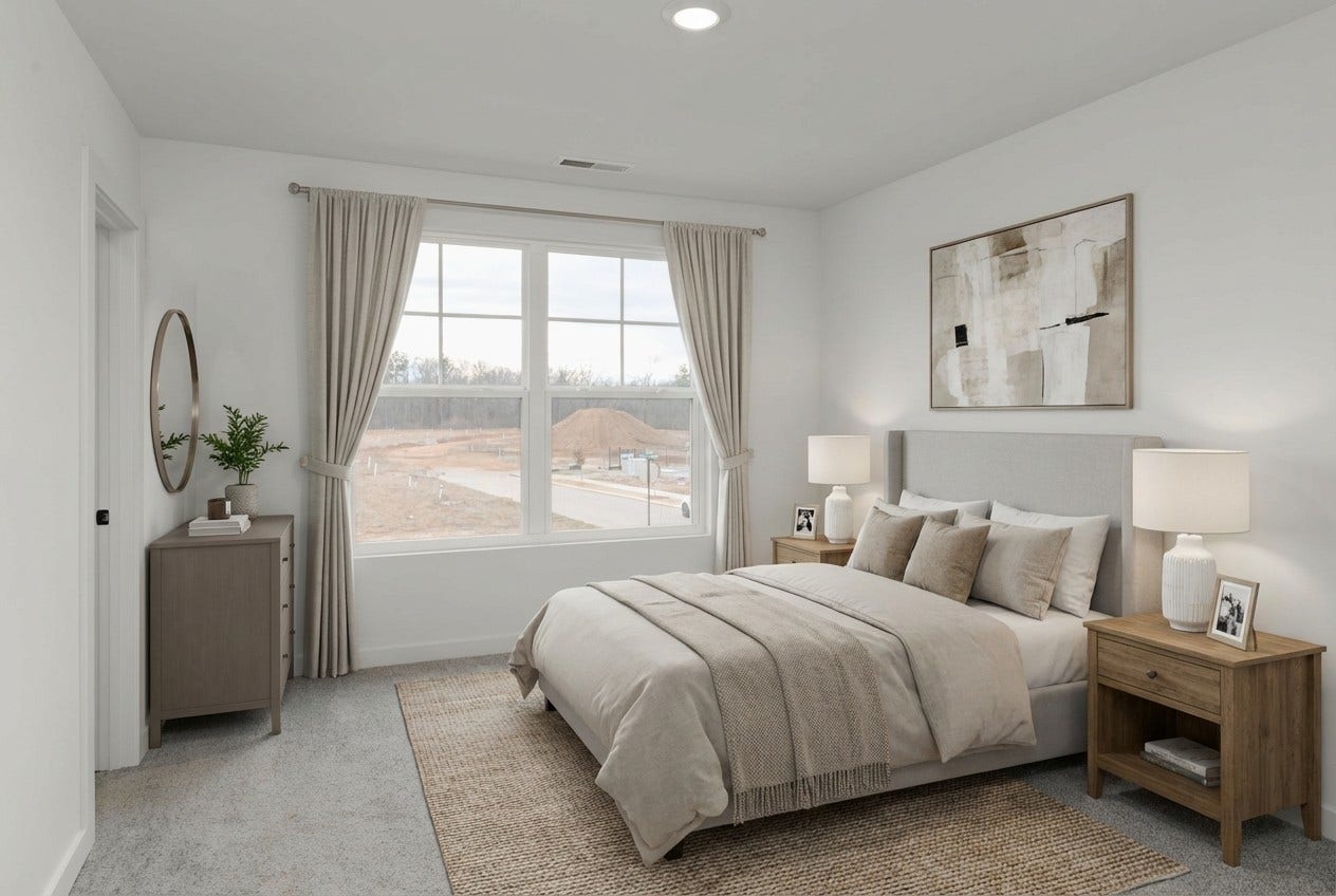 1133 Marlowe Lndg, Nashville, TN 37207 picture of staged model that is similar floorplan