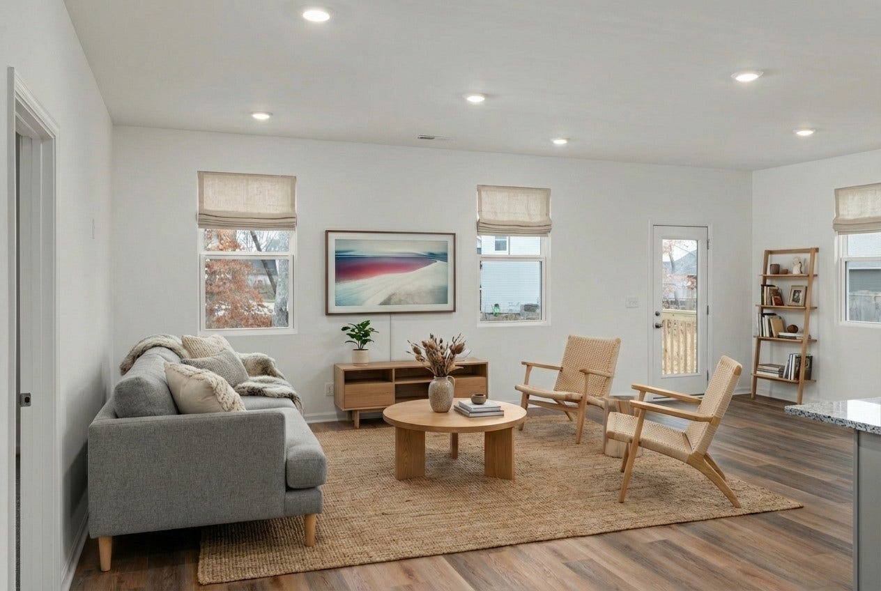 1133 Marlowe Lndg, Nashville, TN 37207 picture of staged model that is similar floorplan