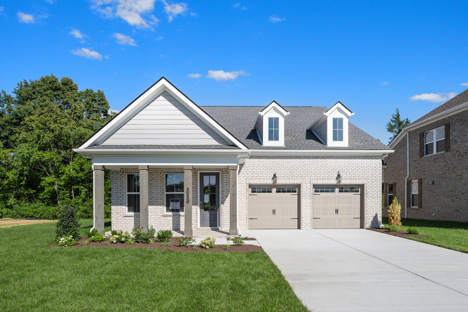 3521 Winterfell Drive, Murfreesboro, TN 37129 Photo of a previously built Alamont.
Lot 10 will be this elevation.