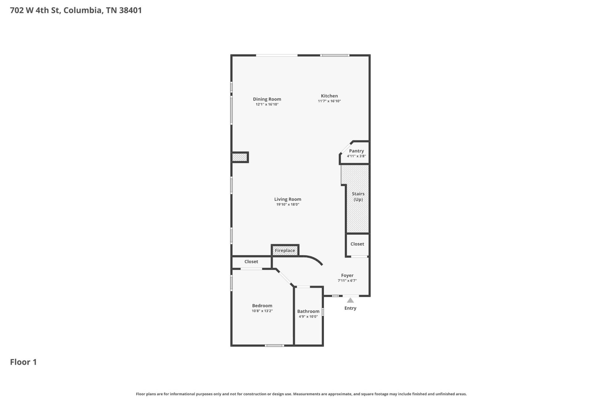 702 W 4th St, Columbia, TN 38401 702 W 4th St, Columbia, TN 38401