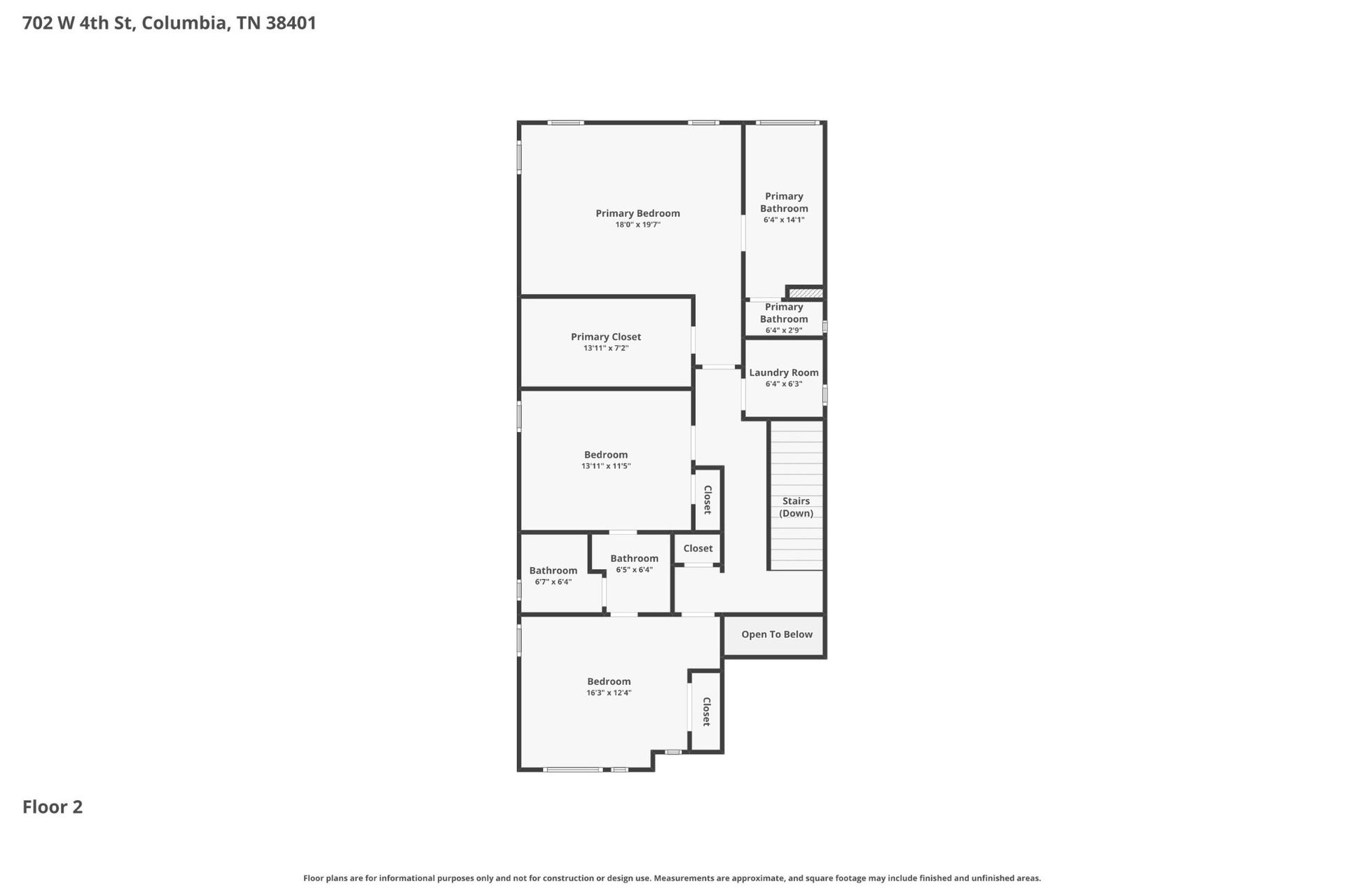 702 W 4th St, Columbia, TN 38401 702 W 4th St, Columbia, TN 38401