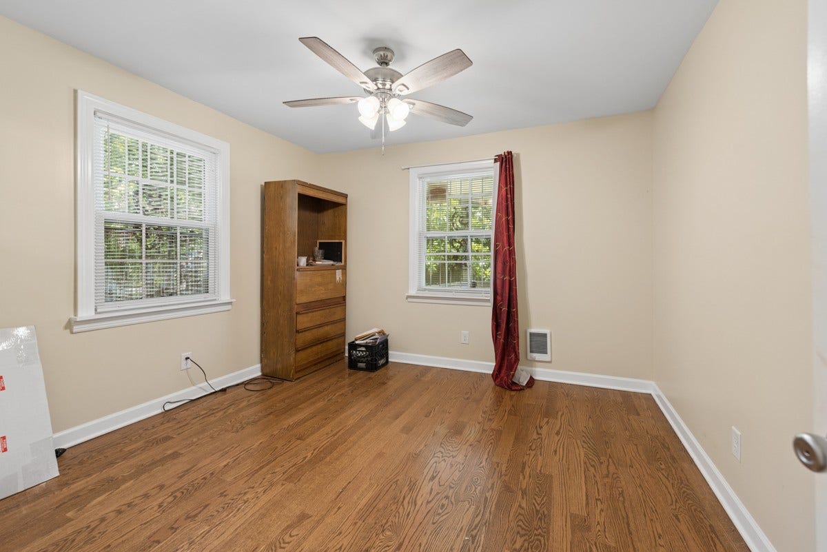 One of two nice size bedrooms.