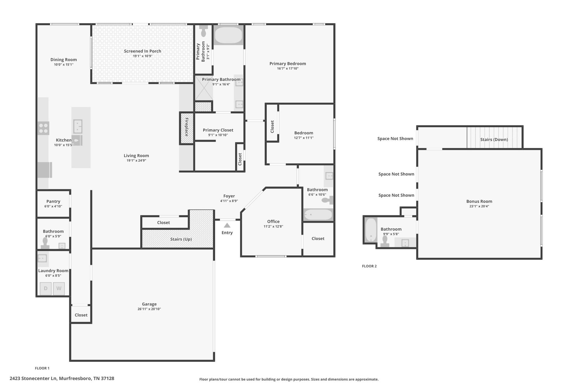 2423 Stonecenter Ln, Murfreesboro, TN 37128 2423 Stonecenter Ln, Murfreesboro, TN 37128