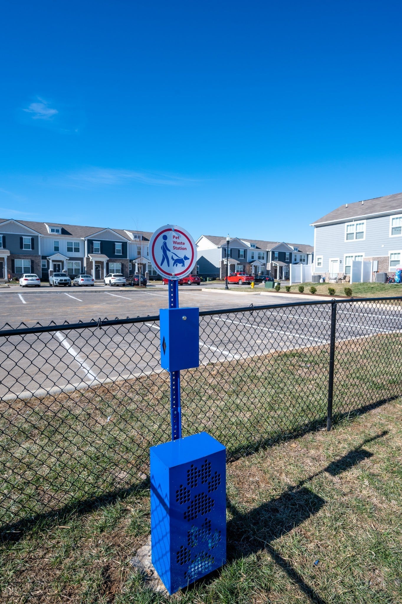 Walk to the on-site dog park