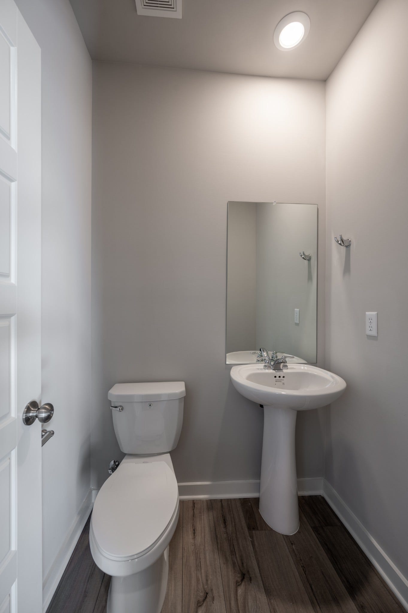 Half bath on the main level