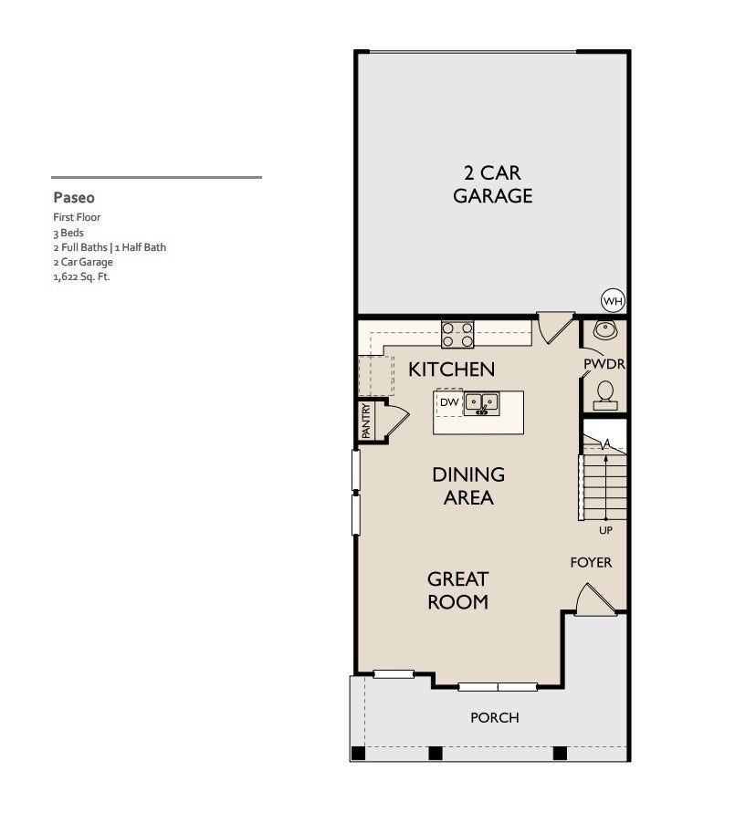 2718 Willowoak Trl, #2901, Murfreesboro, TN 37129 1st Floor Layout