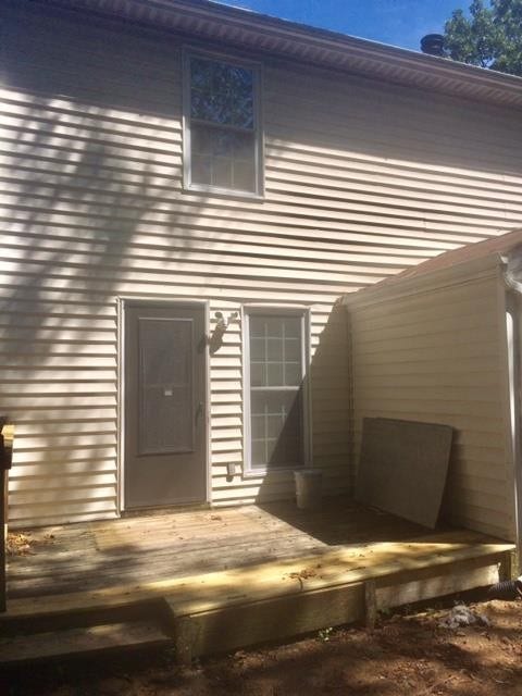 3208 Agatha Ct, Antioch, TN 37013 Nice deck area with storm door.