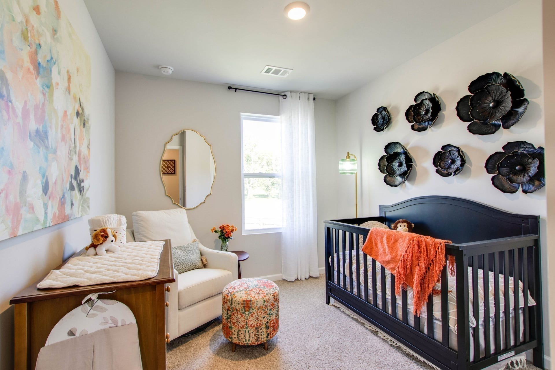 122 Mackenzie Way, Lewisburg, TN 37091 Bedroom 2 decorated as a nursery.