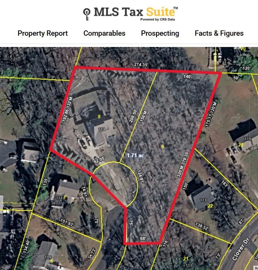 113 Summit Dr, Columbia, TN 38401 The sale includes both Lot 8 (approximately 0.70 acres with the home) and Lot 9 (approximately 0.90 acres)