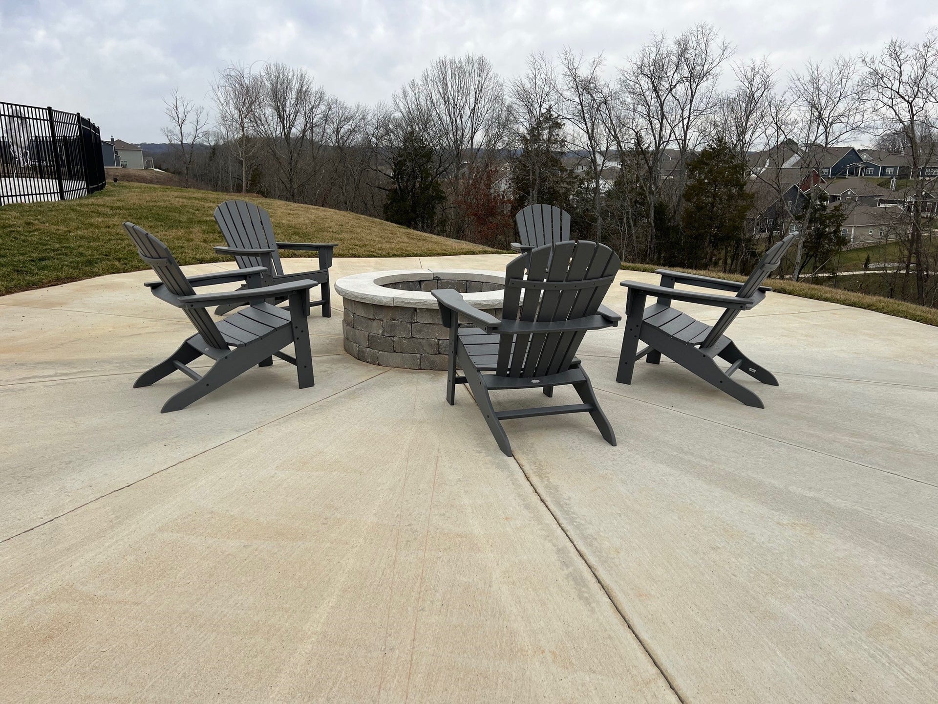 2611 Hidden Creek Way, Columbia, TN 38401 Located next to the pool is a firepit where you can relax with friends and neighbors.