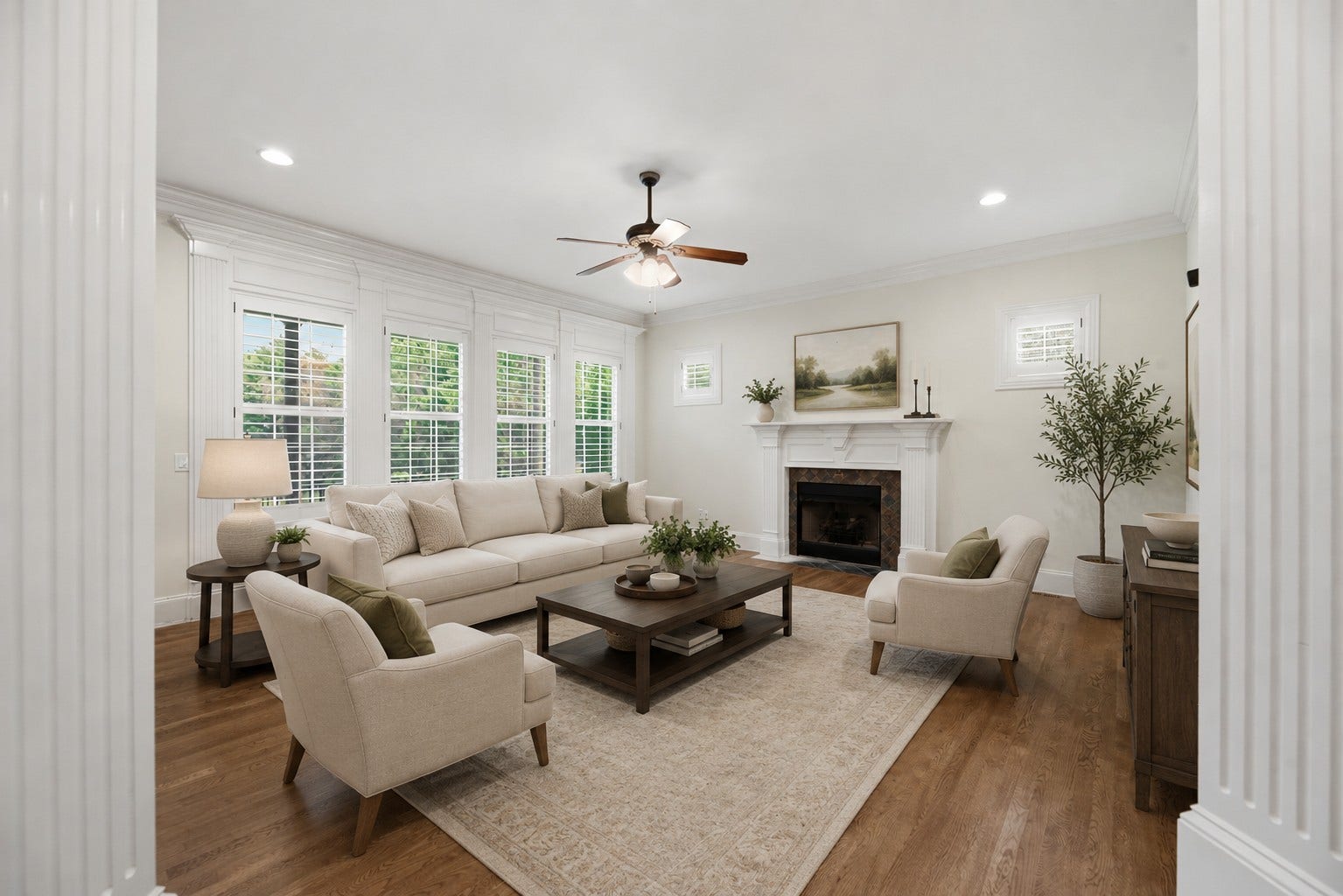2926 Frank Robinson Dr, Murfreesboro, TN 37130 Virtually staged living room