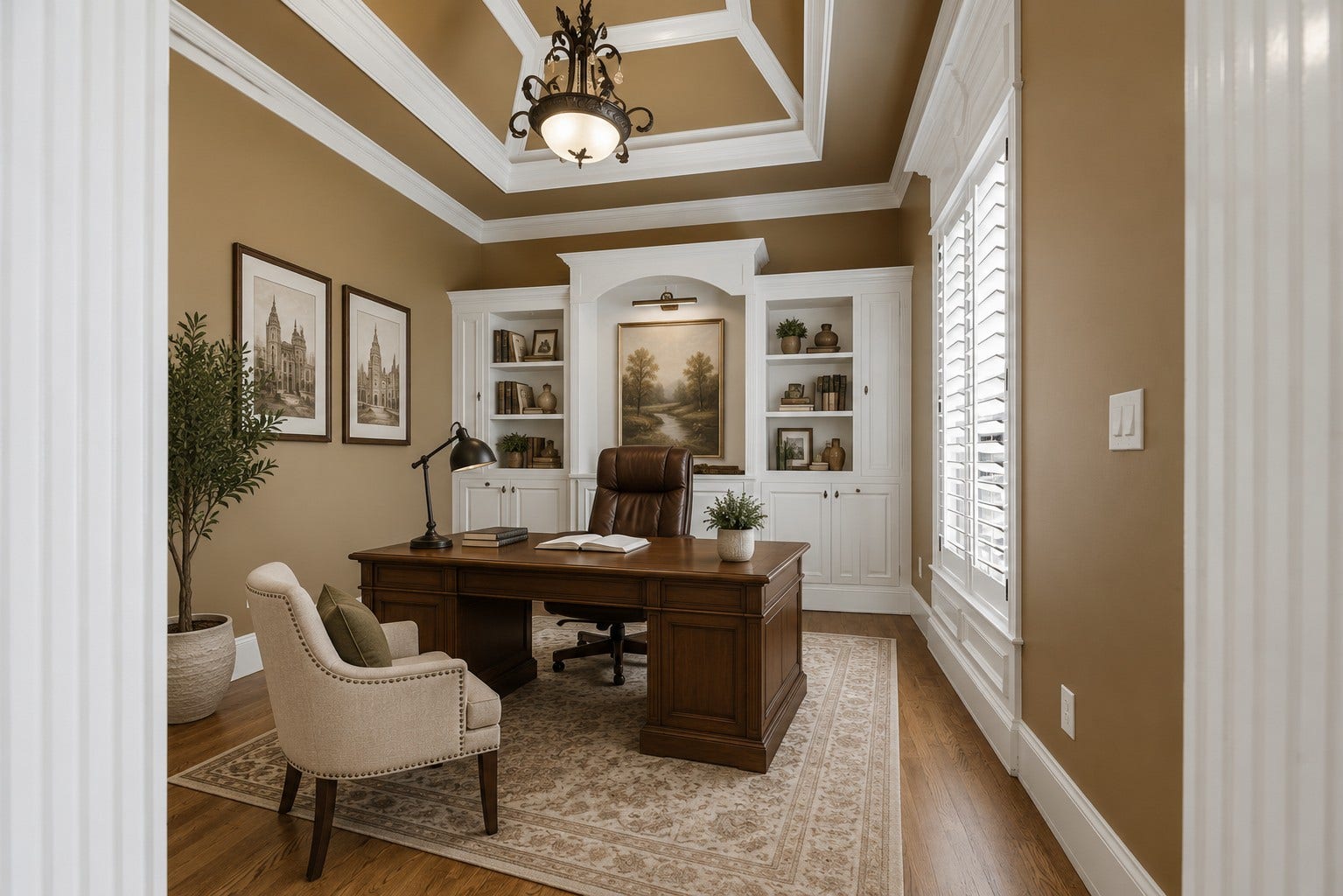 2926 Frank Robinson Dr, Murfreesboro, TN 37130 Virtually staged home office