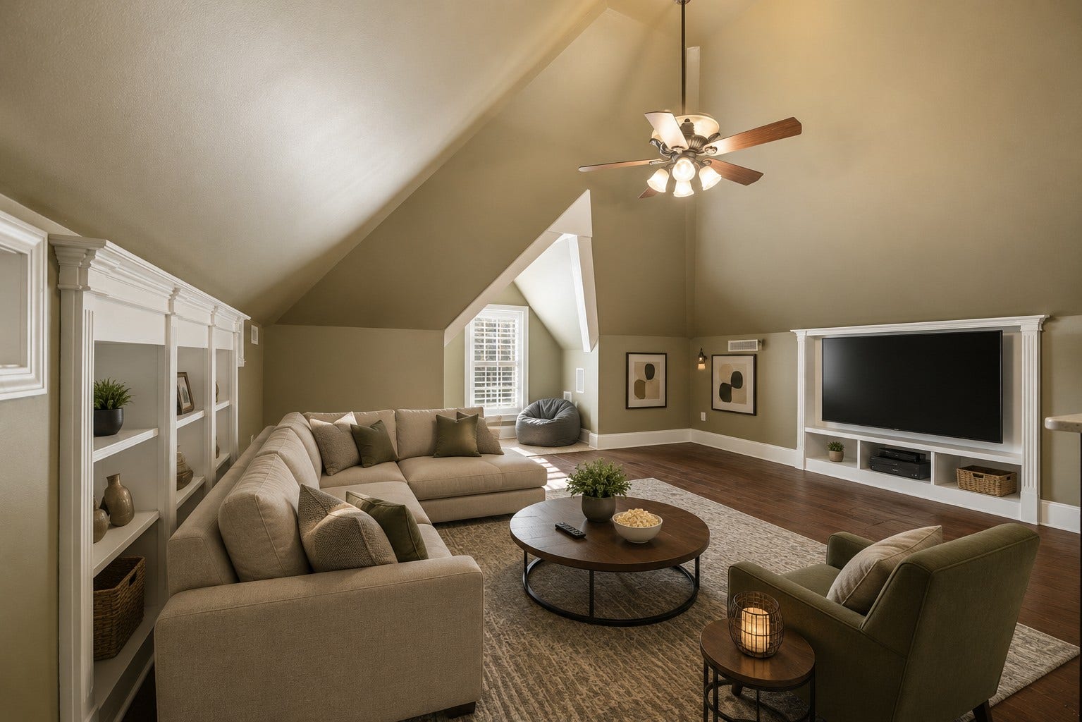 2926 Frank Robinson Dr, Murfreesboro, TN 37130 Virtually staged as media room