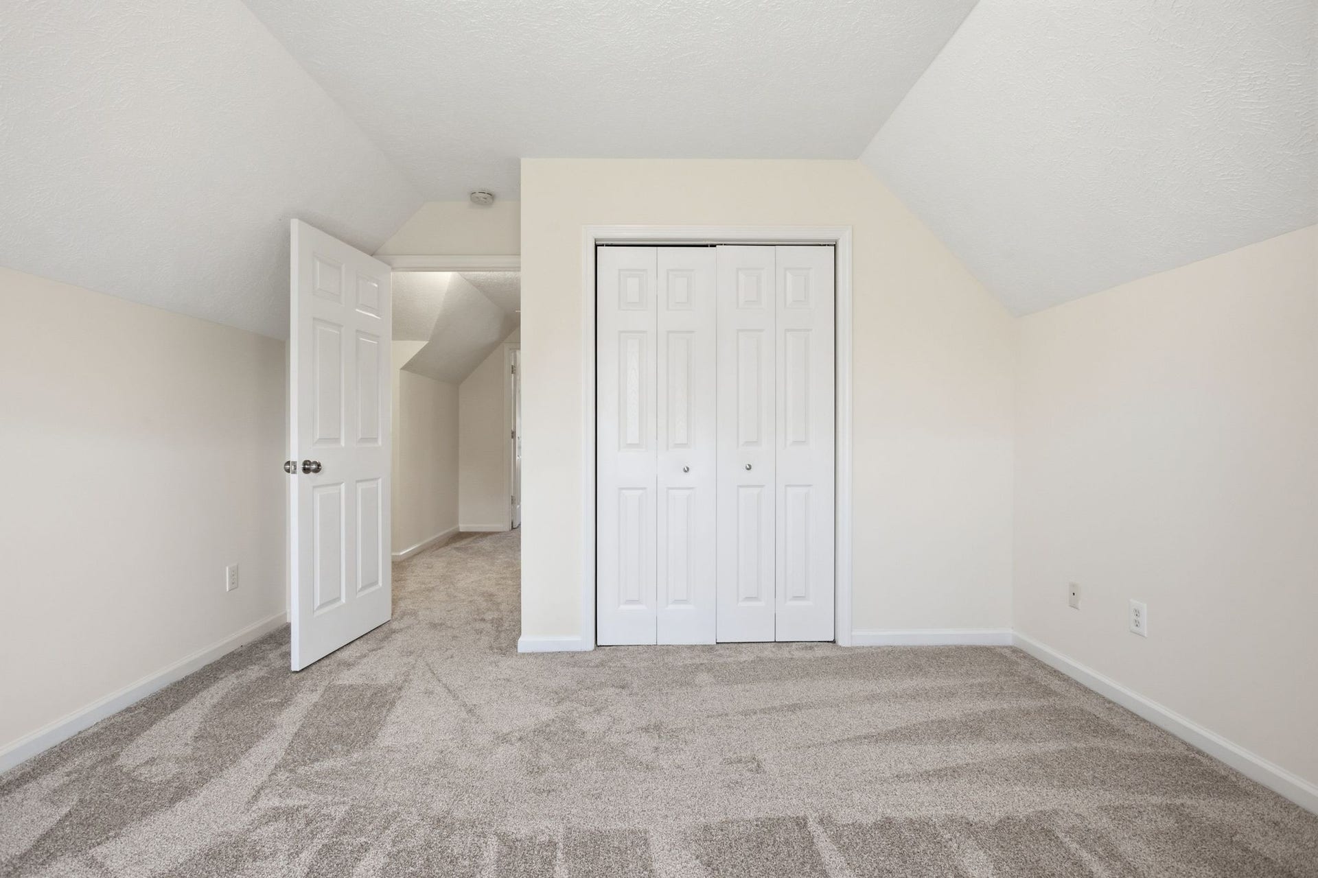 Bedroom 2 ~ View 2:  New carpet