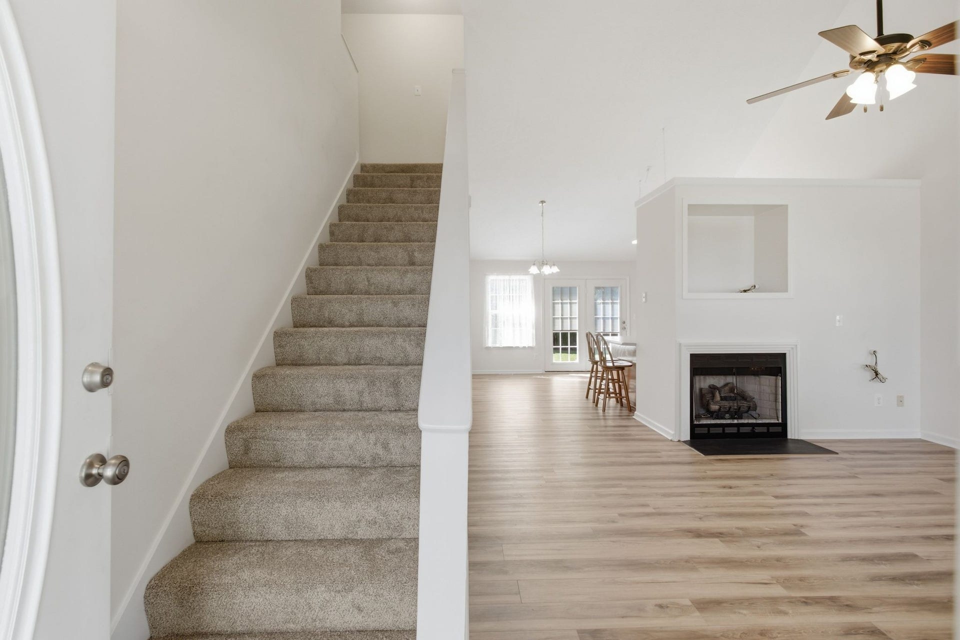 New Luxury Vinyl Plank and carpet!
