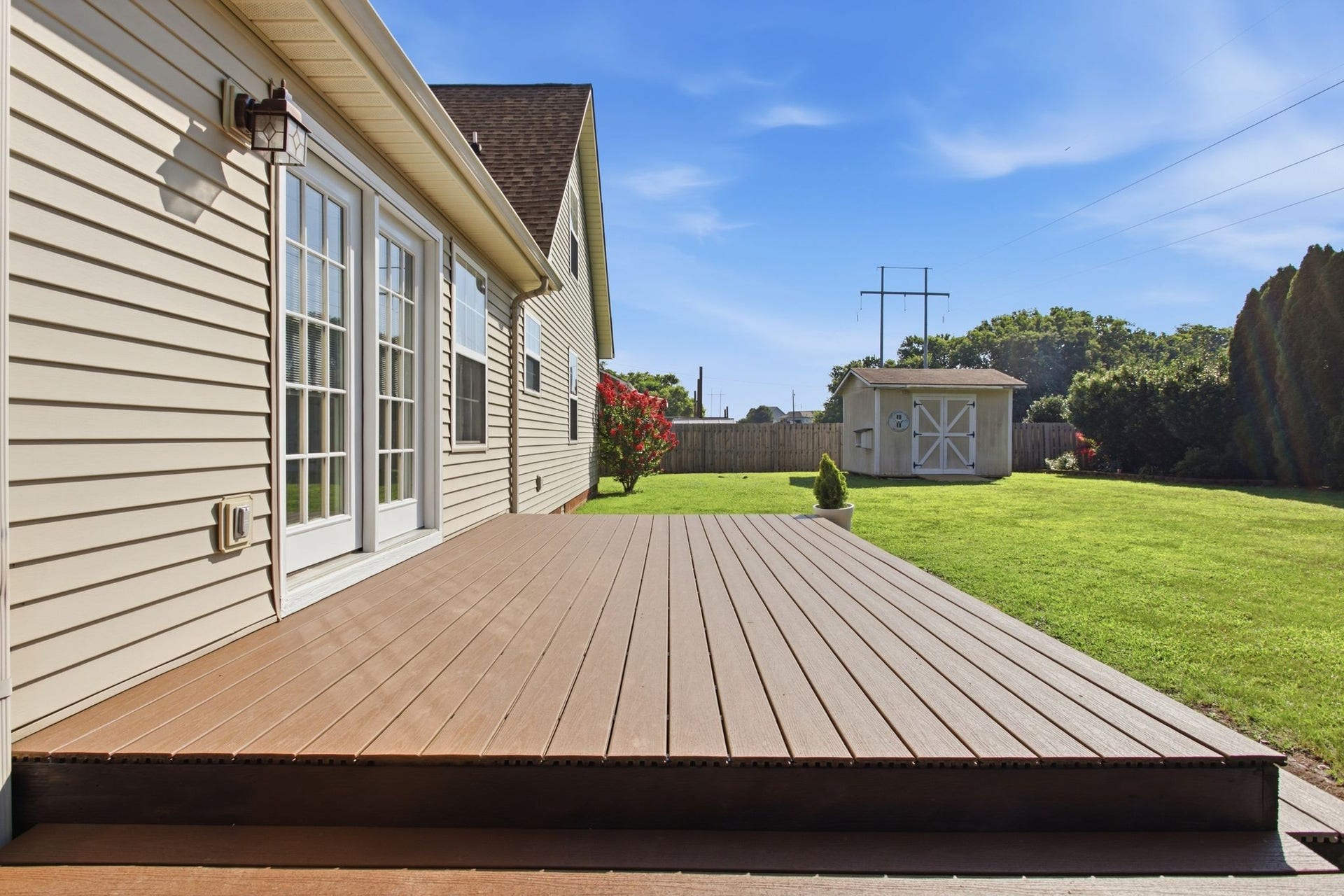 New composite deck!