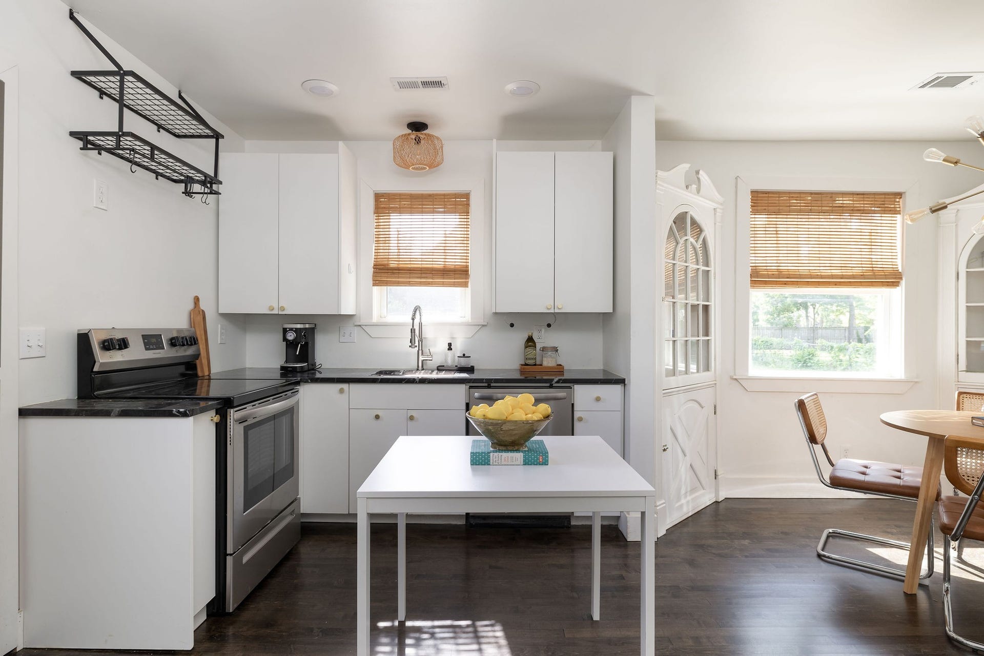 1104 Matthews Pl, #A, Nashville, TN 37206 Stone countertops and open pan storage