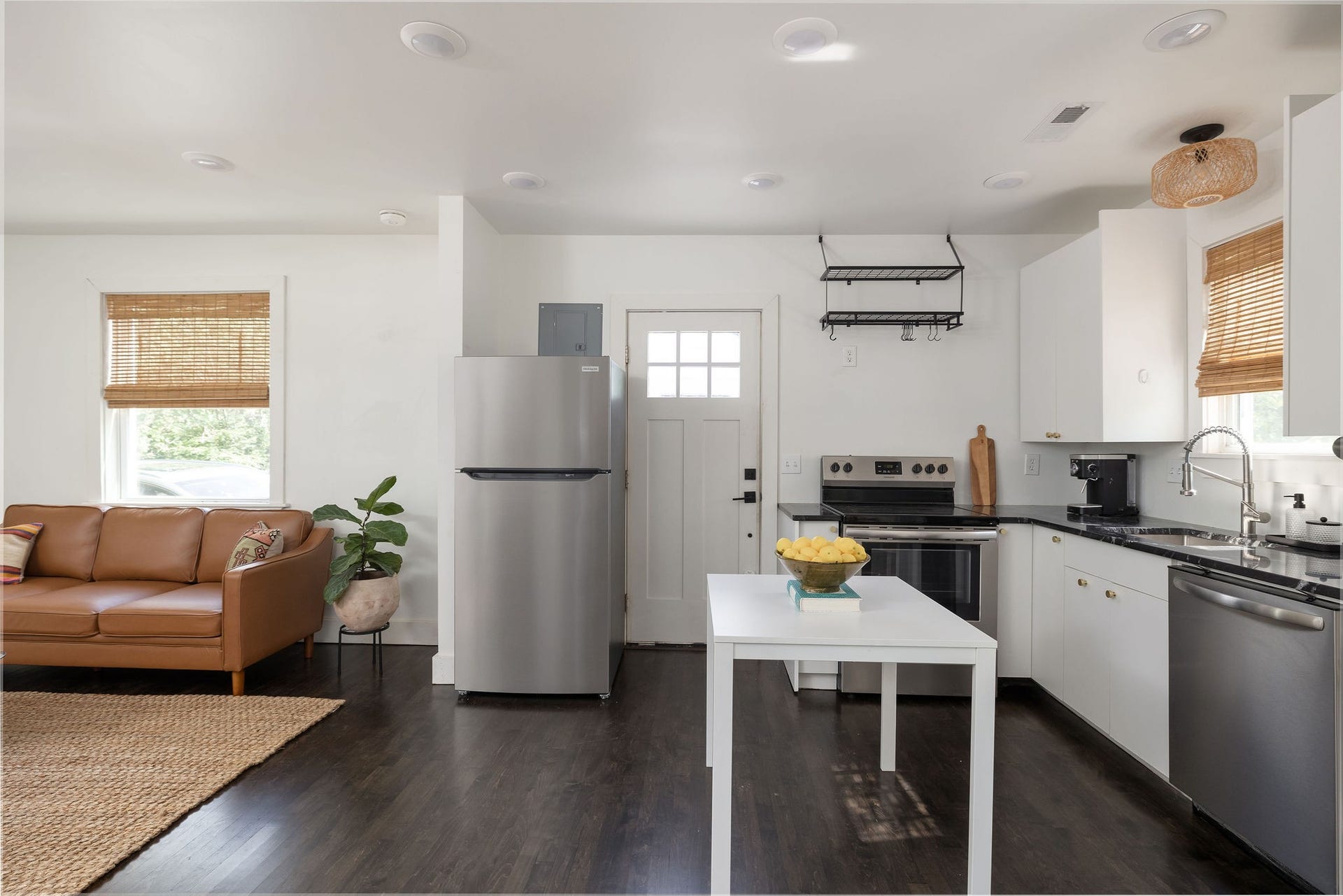 1104 Matthews Pl, #A, Nashville, TN 37206 stainless appliances. Kitchen renovation 2023