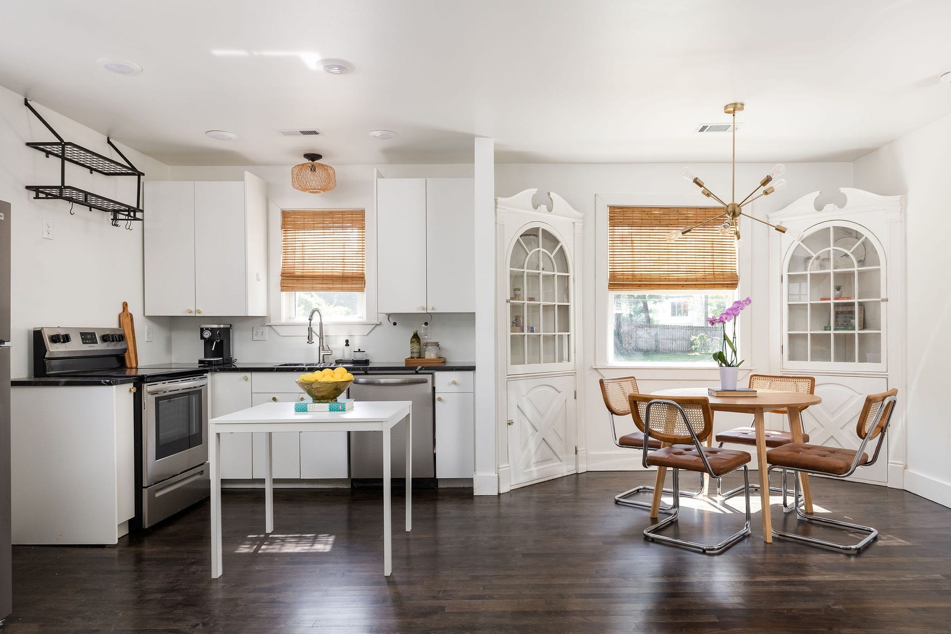 1104 Matthews Pl, #A, Nashville, TN 37206 Gorgeous vintage built-ins for extra kitchen storage, books, or treasures
