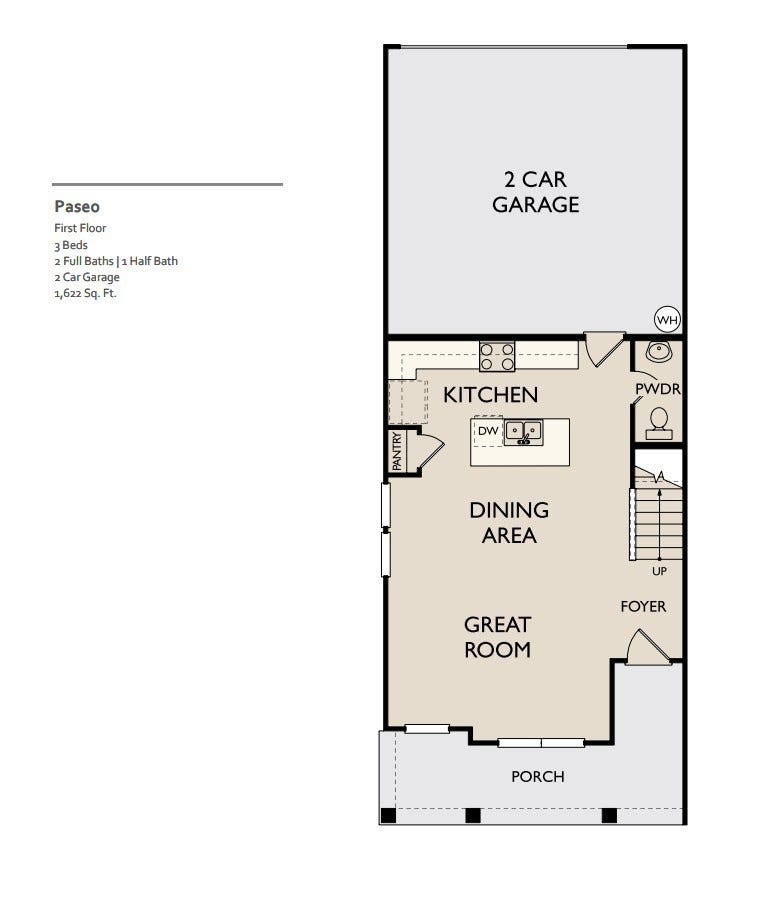 2718 Willowoak Trl, Murfreesboro, TN 37129 1st Floor Layout