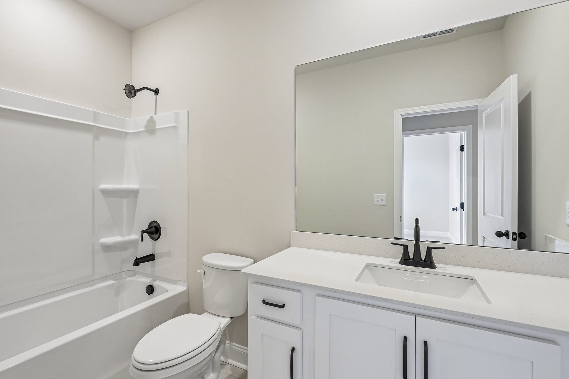 2718 Willowoak Trl, Murfreesboro, TN 37129 ***Home under construction - picture of previously completed townhouse to show layout***
Bath 2 is located on the 2nd floor and includes tile flooring and quartz countertops.