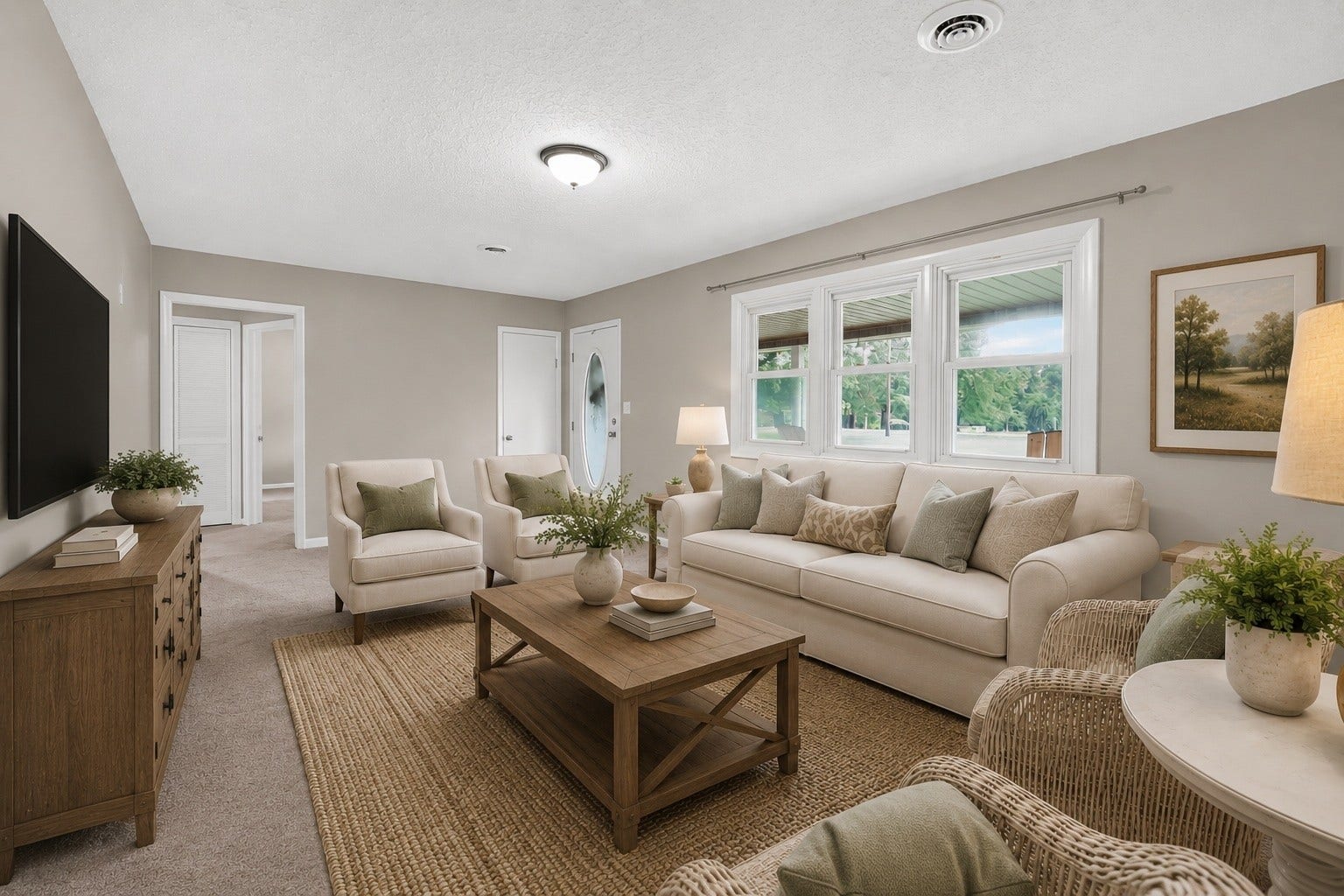 515 Lillard Rd, Murfreesboro, TN 37130 This photo has been virtually staged using AI to show design and furnishing possibilities. The original photo has been digitally altered.