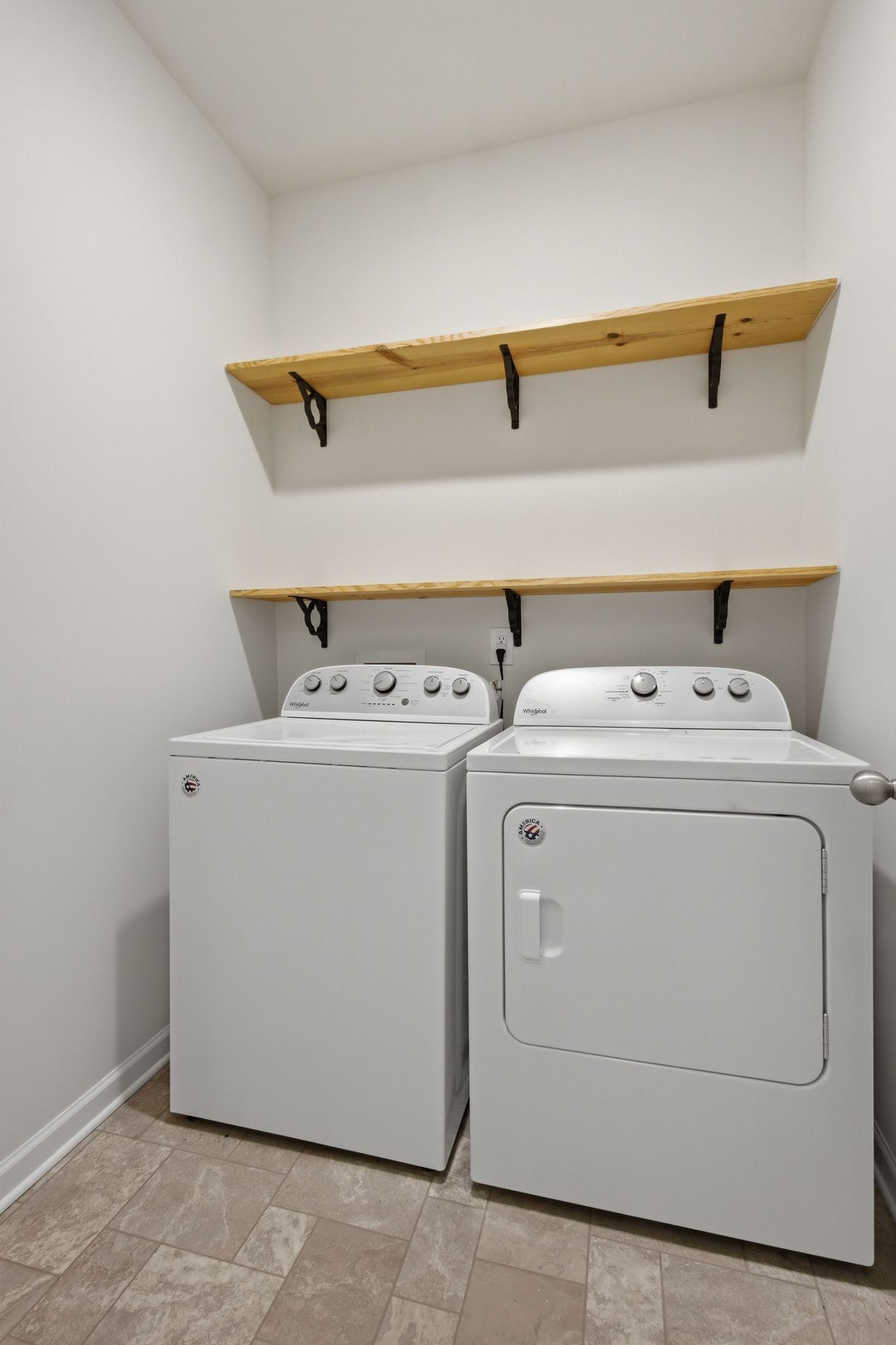 716 Prominence Rd, Columbia, TN 38401 Laundry Room - Washer and Dryer and Shelves will Remain