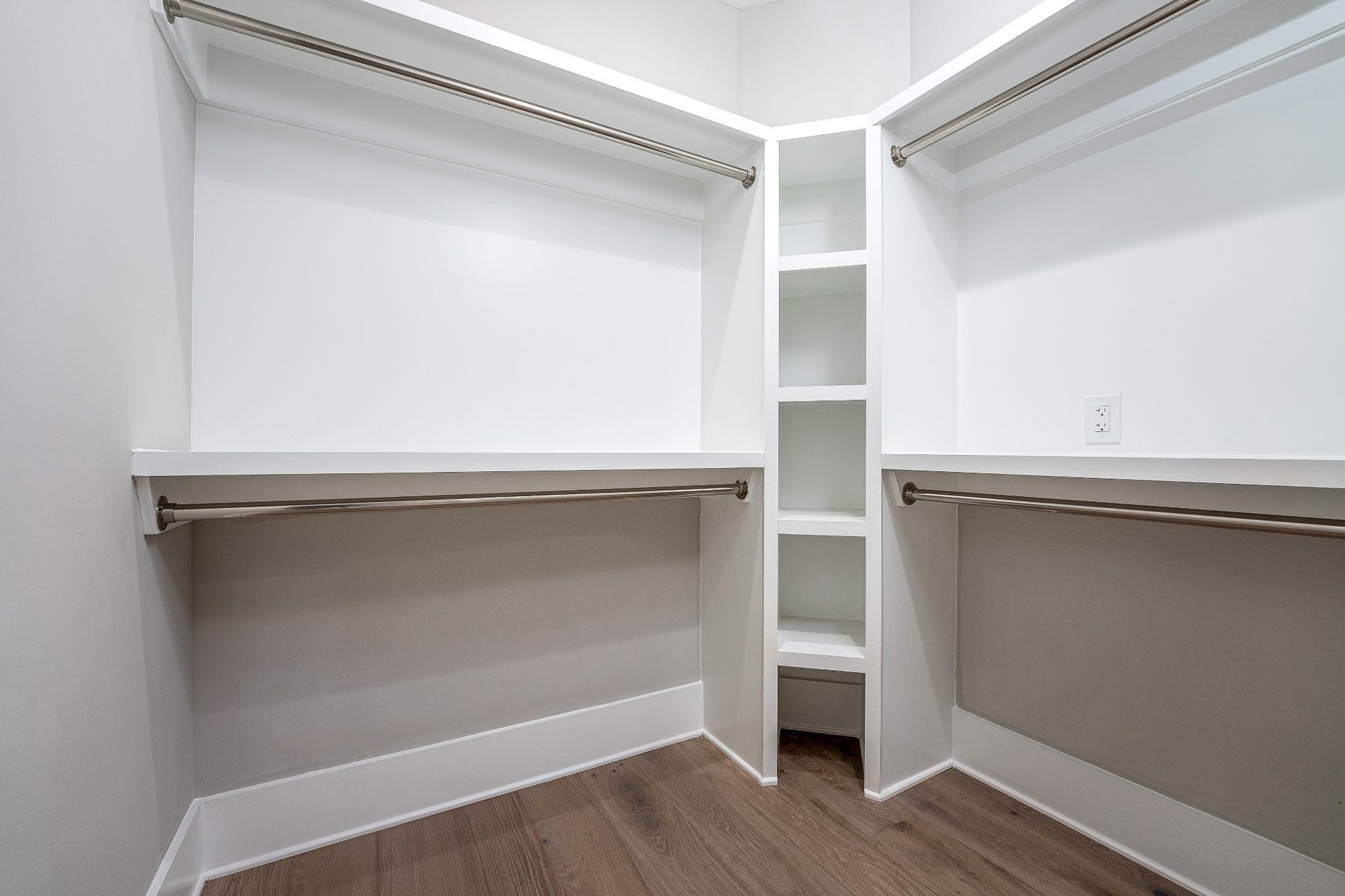 428 E Trinity Ln, #B, Nashville, TN 37207 Primary Walk-In Closet with custom shelving for shoes.
