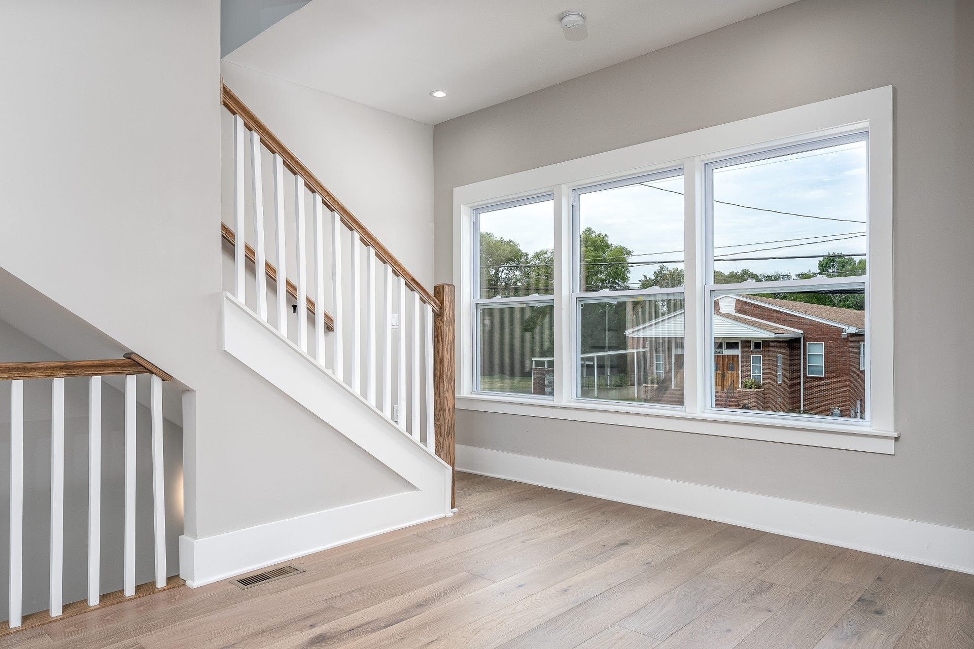 428 E Trinity Ln, #B, Nashville, TN 37207 Stairs leading to the 3rd Level where 2 additional Bedrooms, Primary and Guest are located.