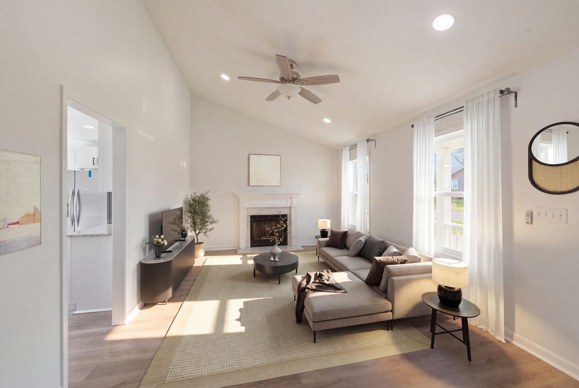 3916 Patton Hill Rd, Nashville, TN 37207 Virtually staged den