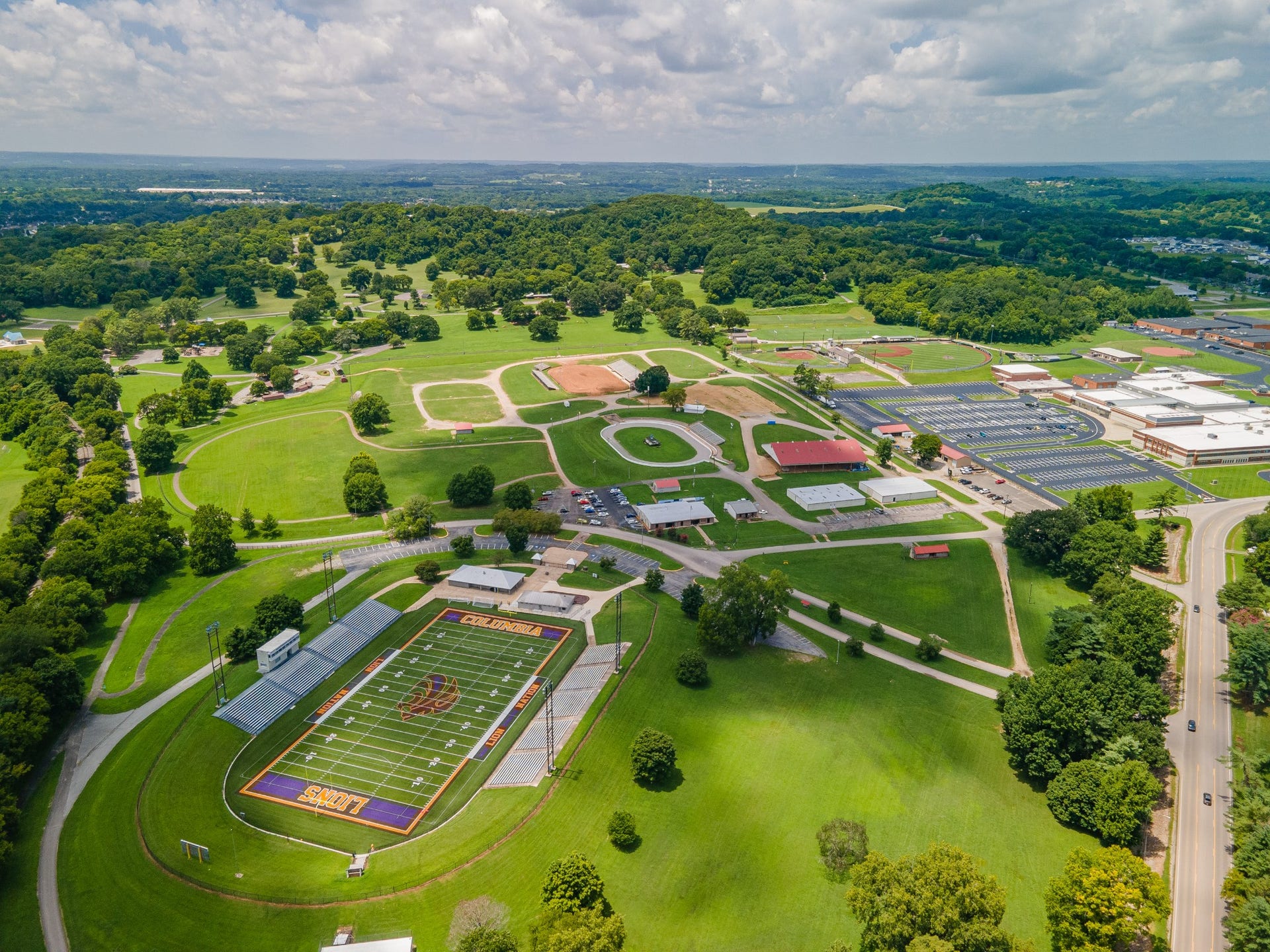 406 Parkview Dr, Columbia, TN 38401 Near Columbia Central High School and Maury County Park