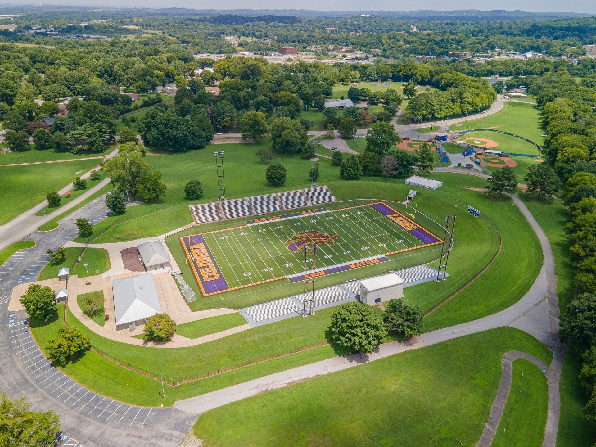 406 Parkview Dr, Columbia, TN 38401 Near Columbia Central High School and Maury County Park