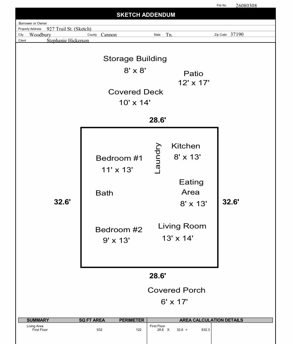 927 Trail St, Woodbury, TN 37190 927 Trail St, Woodbury, TN 37190