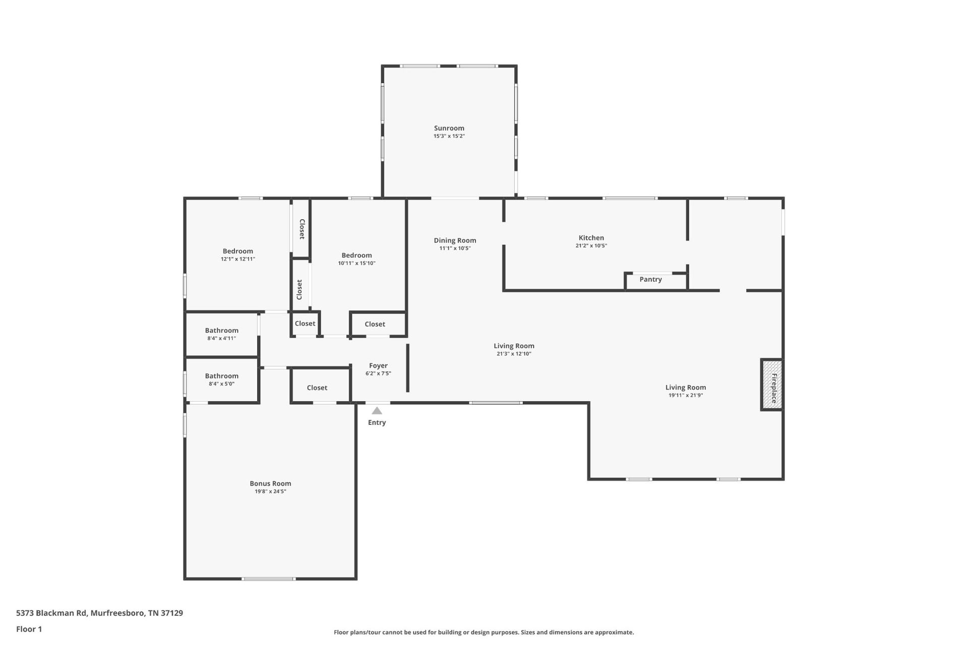 5373 Blackman Rd, Murfreesboro, TN 37129 5373 Blackman Rd, Murfreesboro, TN 37129