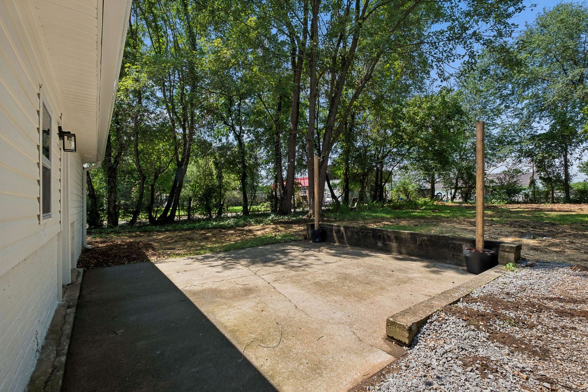 3701 Travis Ct, Murfreesboro, TN 37130 Concrete pad in the rear for entertainment