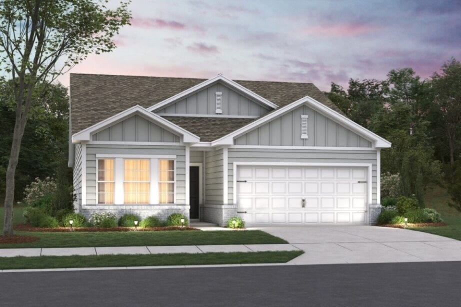 2974 Sharpstone Drive, Columbia, TN 38401 Freestone Elevation C Rendering
