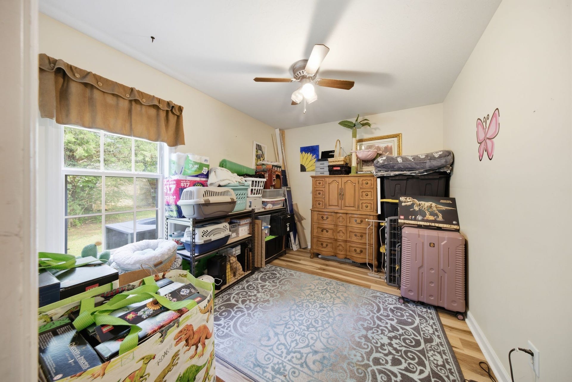 5132 Kedron Rd, Columbia, TN 38401 This bedroom is currently being used for storage.