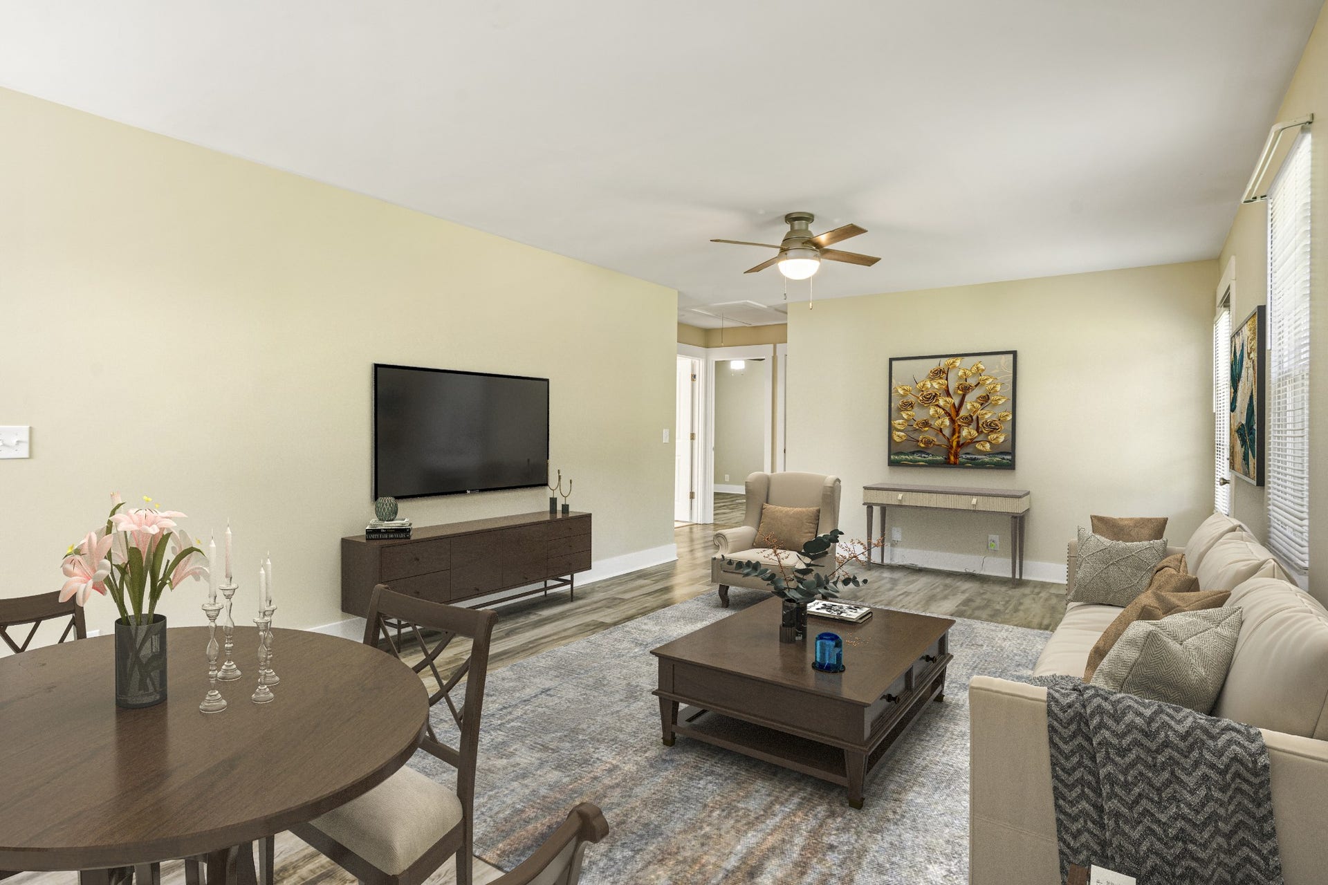 6541 Kari Dr, Murfreesboro, TN 37129 This is virtually staged for ideas.