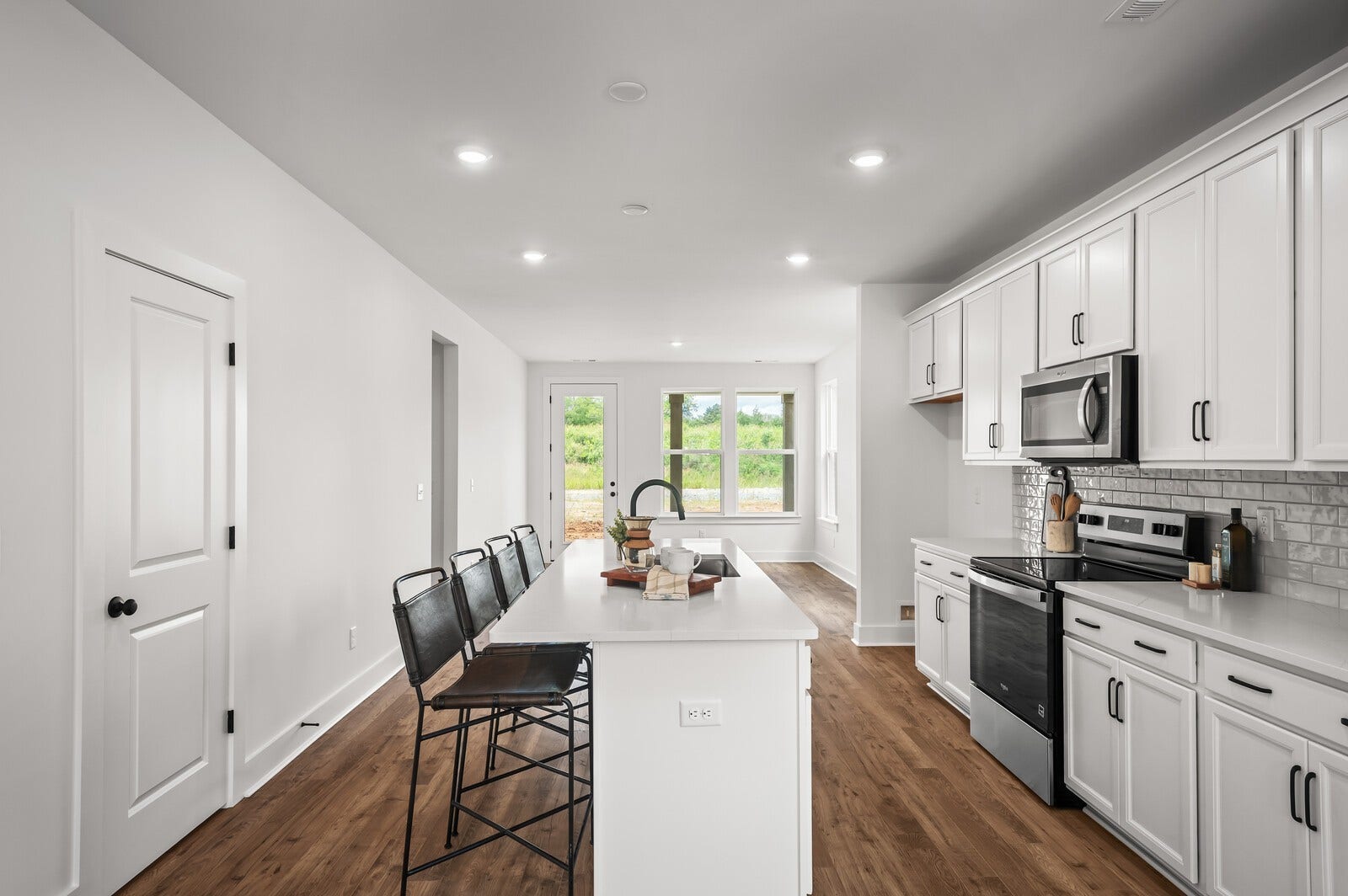 3529 Winterfell Drive, Murfreesboro, TN 37129 Kitchen with island large enough to fit 4-5 bar stools!