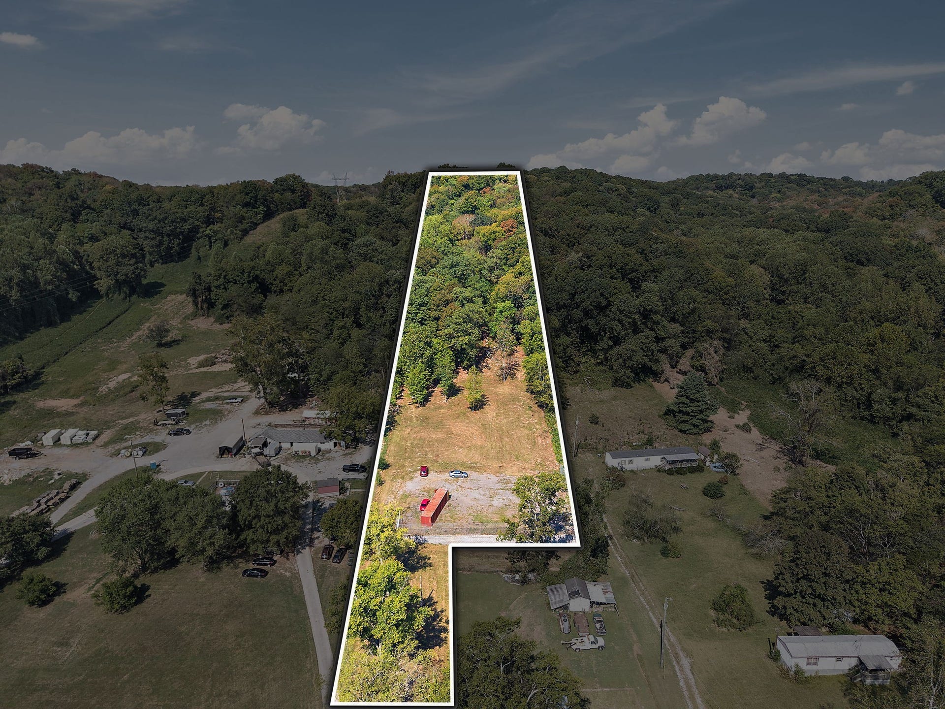 5535 Old Hickory Blvd, Nashville, TN 37218 Road frontage with the ability two build two homes