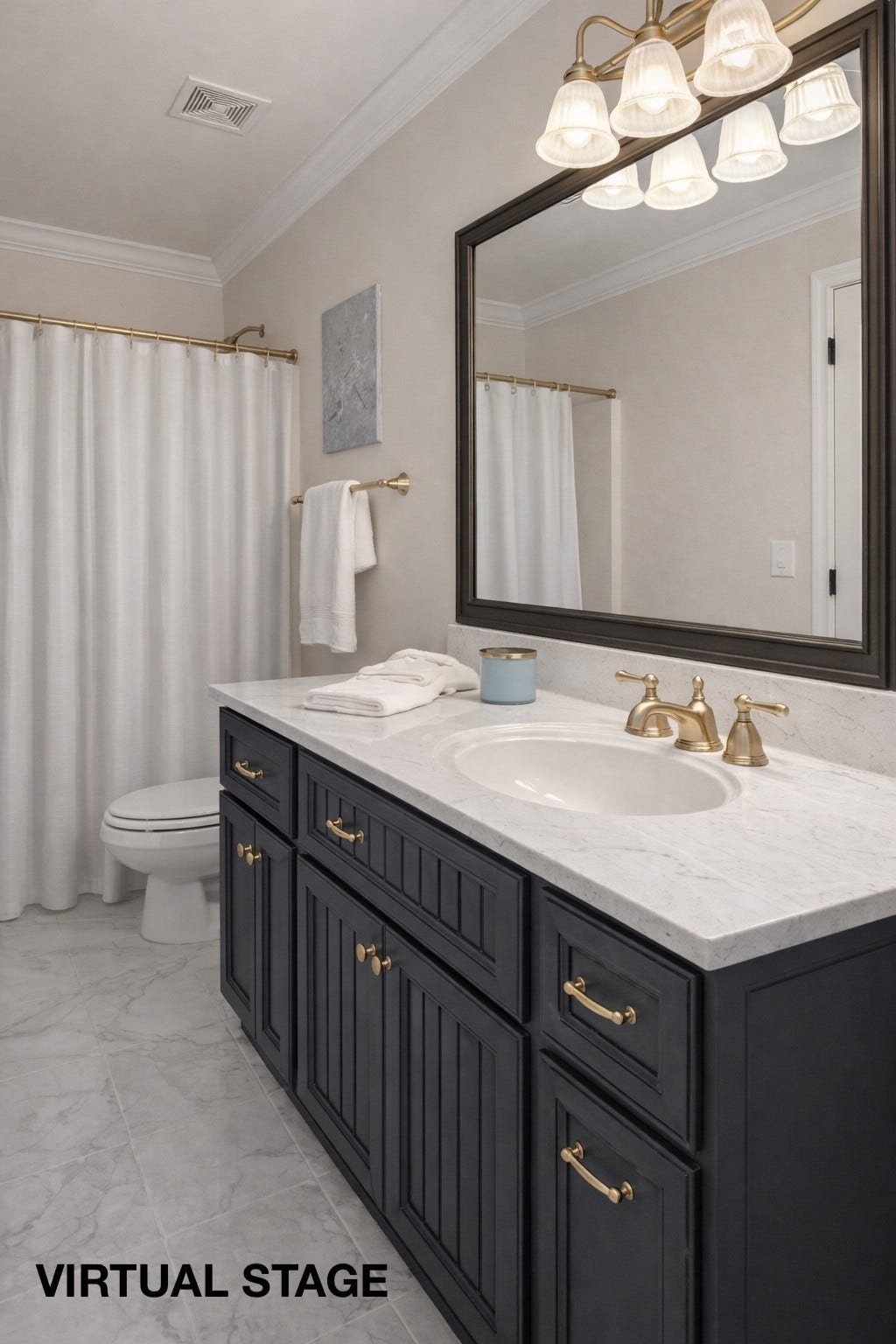 2638 Big Eagle Trl, Murfreesboro, TN 37127 Virtual stage upstairs bath