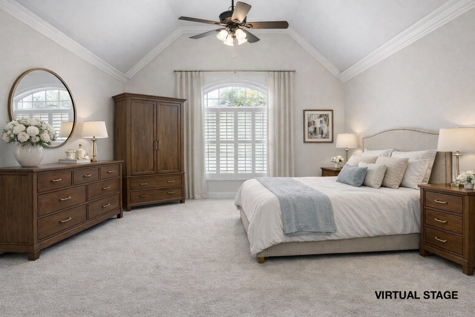 2638 Big Eagle Trl, Murfreesboro, TN 37127 Virtually staged primary bedroom