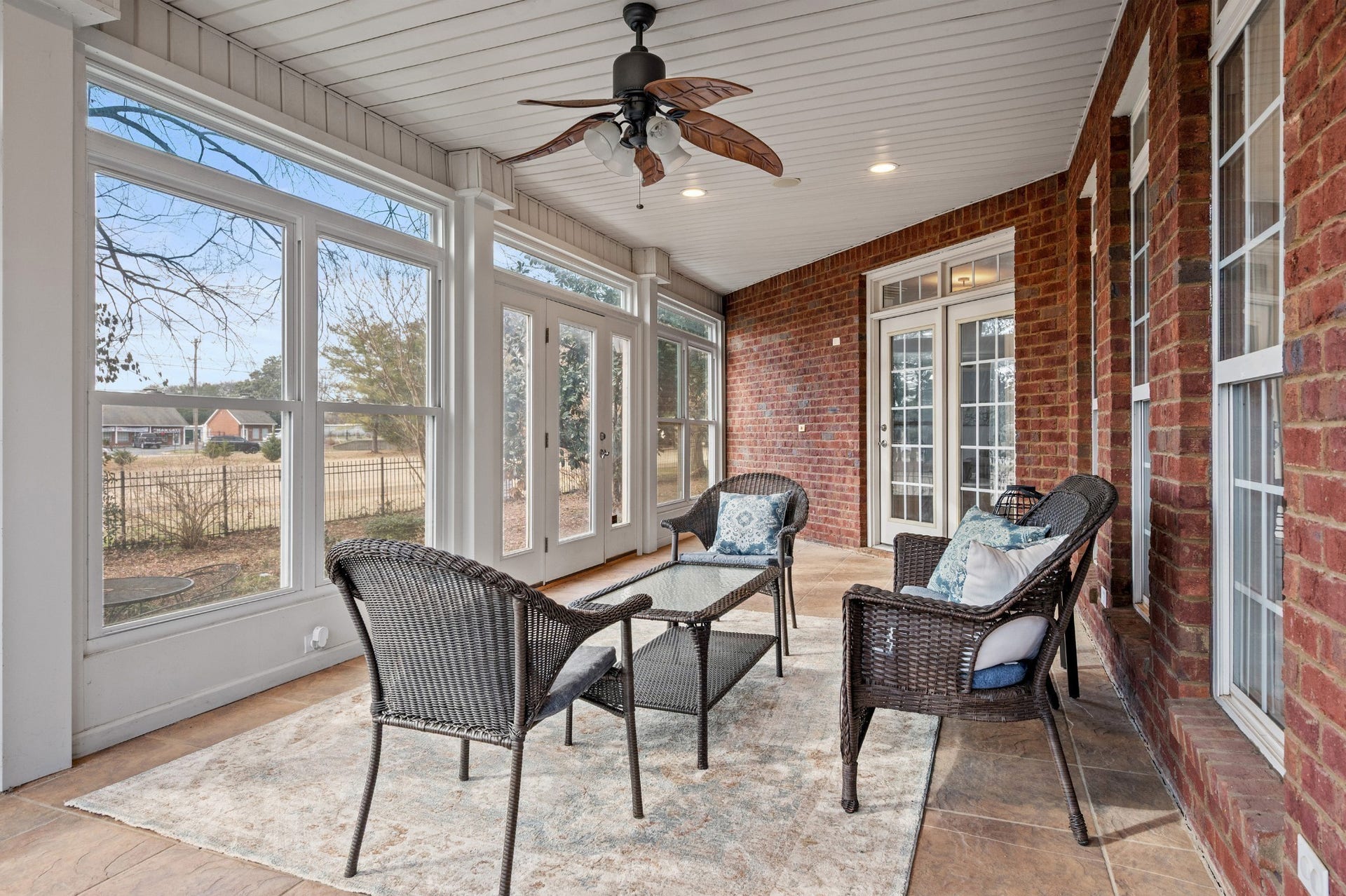 2638 Big Eagle Trl, Murfreesboro, TN 37127 Main level all season sunroom for easy outdoor entertainment