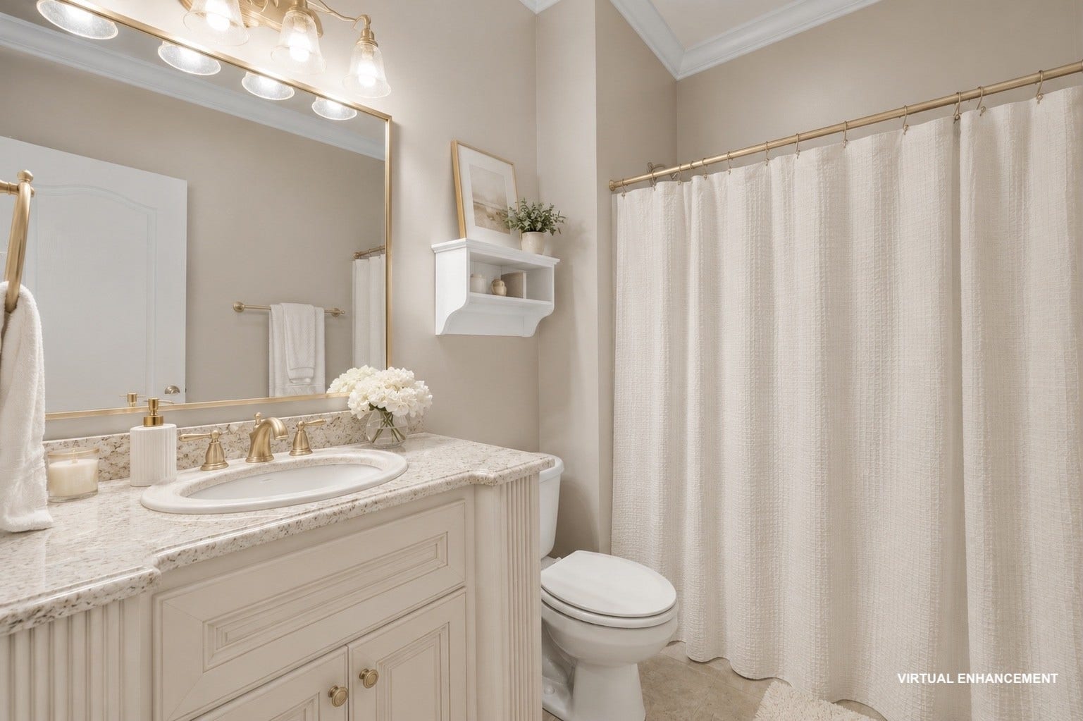 2638 Big Eagle Trl, Murfreesboro, TN 37127 Downstairs bathroom, virtually updated