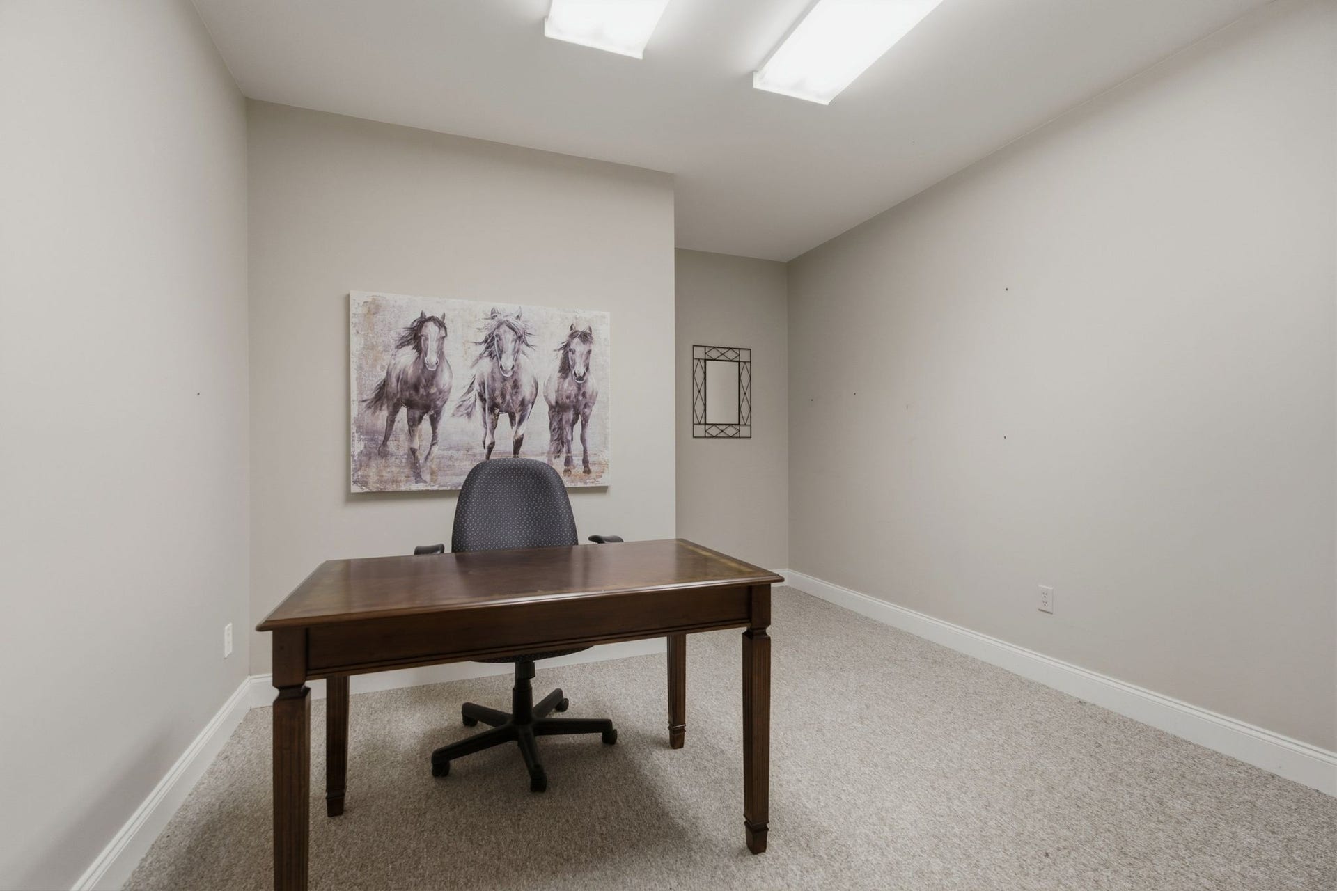730 Middle Tennessee Blvd, Murfreesboro, TN 37129 Fourth office with carpet and stair access to loft.