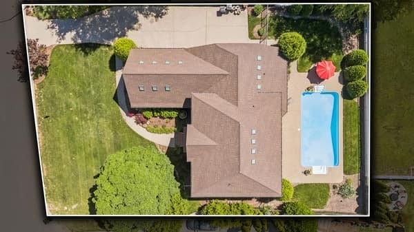 1503 Bradberry Dr, Murfreesboro, TN 37130 Drone View Of Property Line